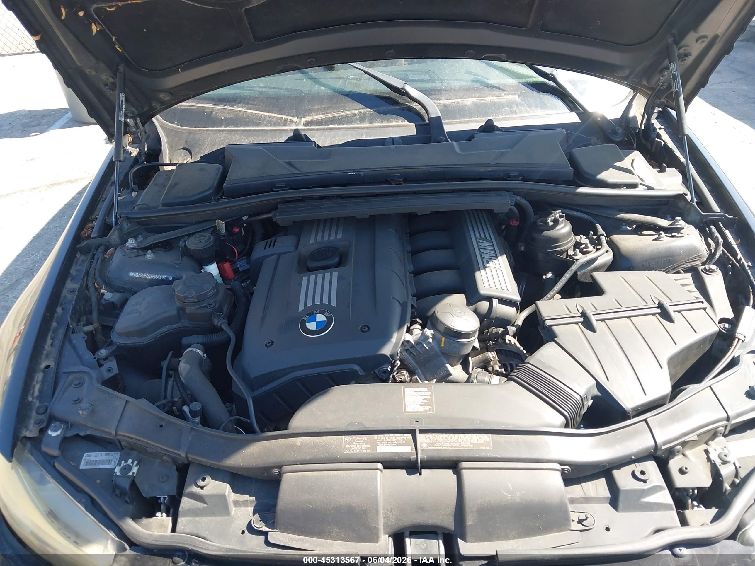 2011 Bmw 328i   Black vin: WBAPH5G53BNM83671