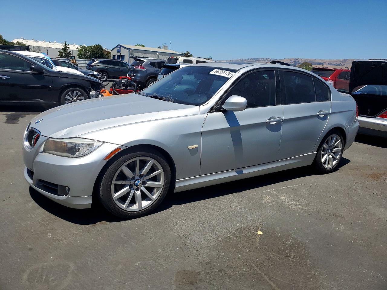 2010 Bmw 328 I Sulev Silver vin: WBAPH5G54ANM36907