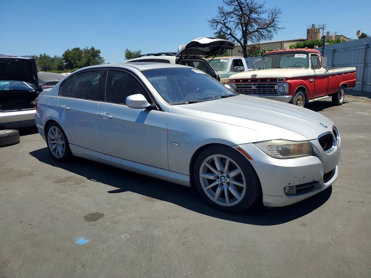 2010 Bmw 328 I Sulev Silver vin: WBAPH5G54ANM36907