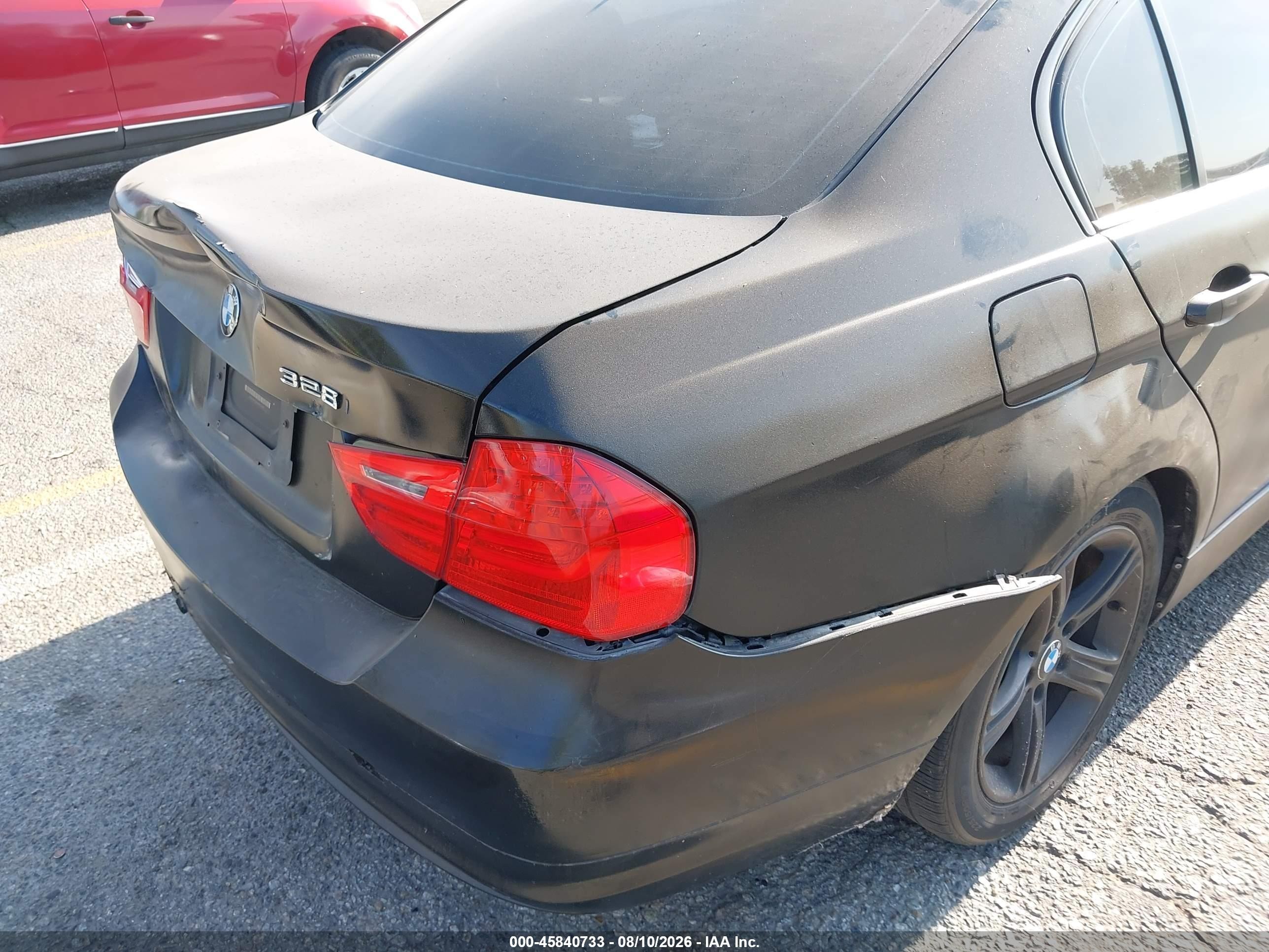 2010 Bmw 328i   Black vin: WBAPH5G54ANM70488