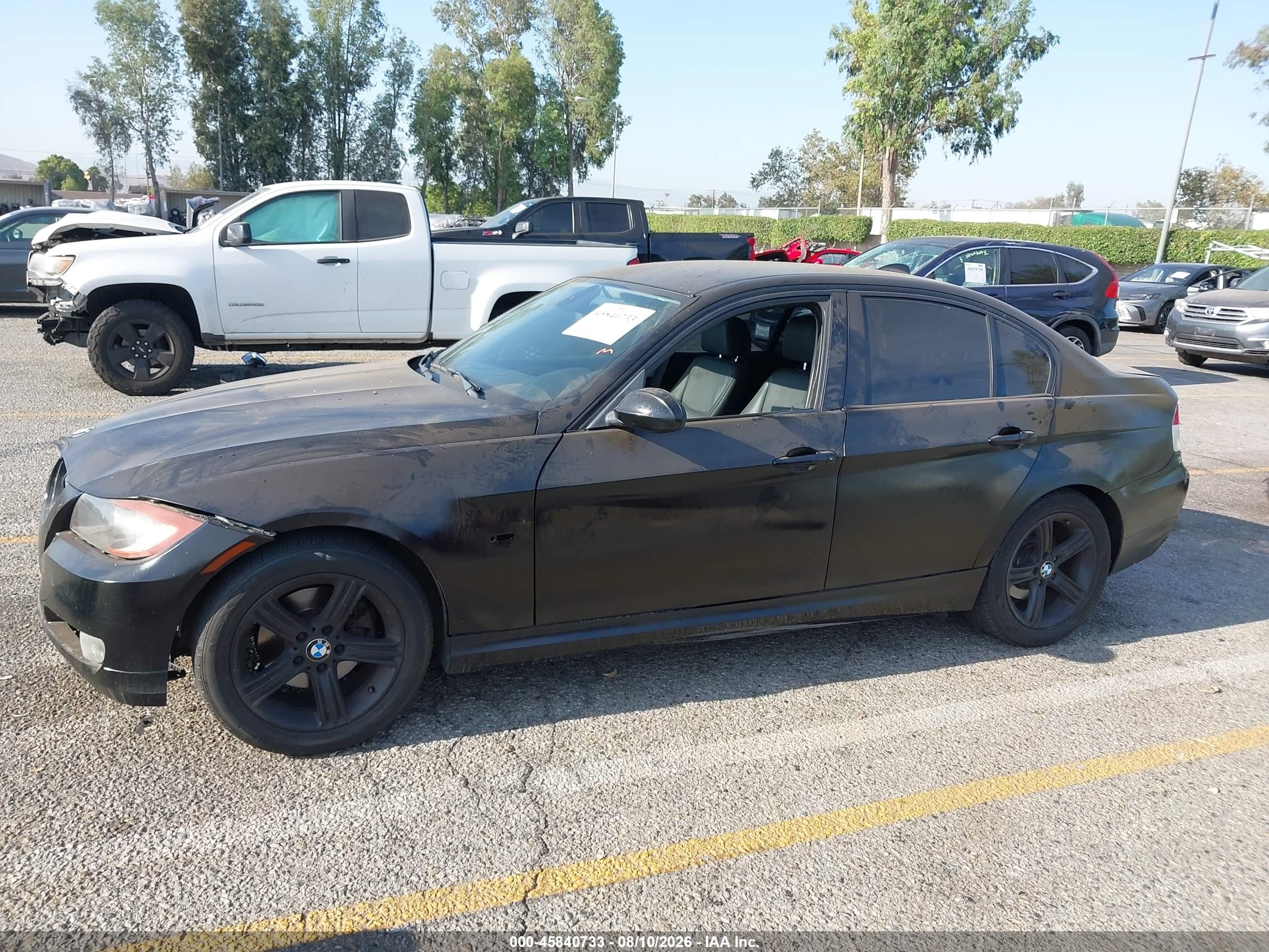 2010 Bmw 328i   Black vin: WBAPH5G54ANM70488
