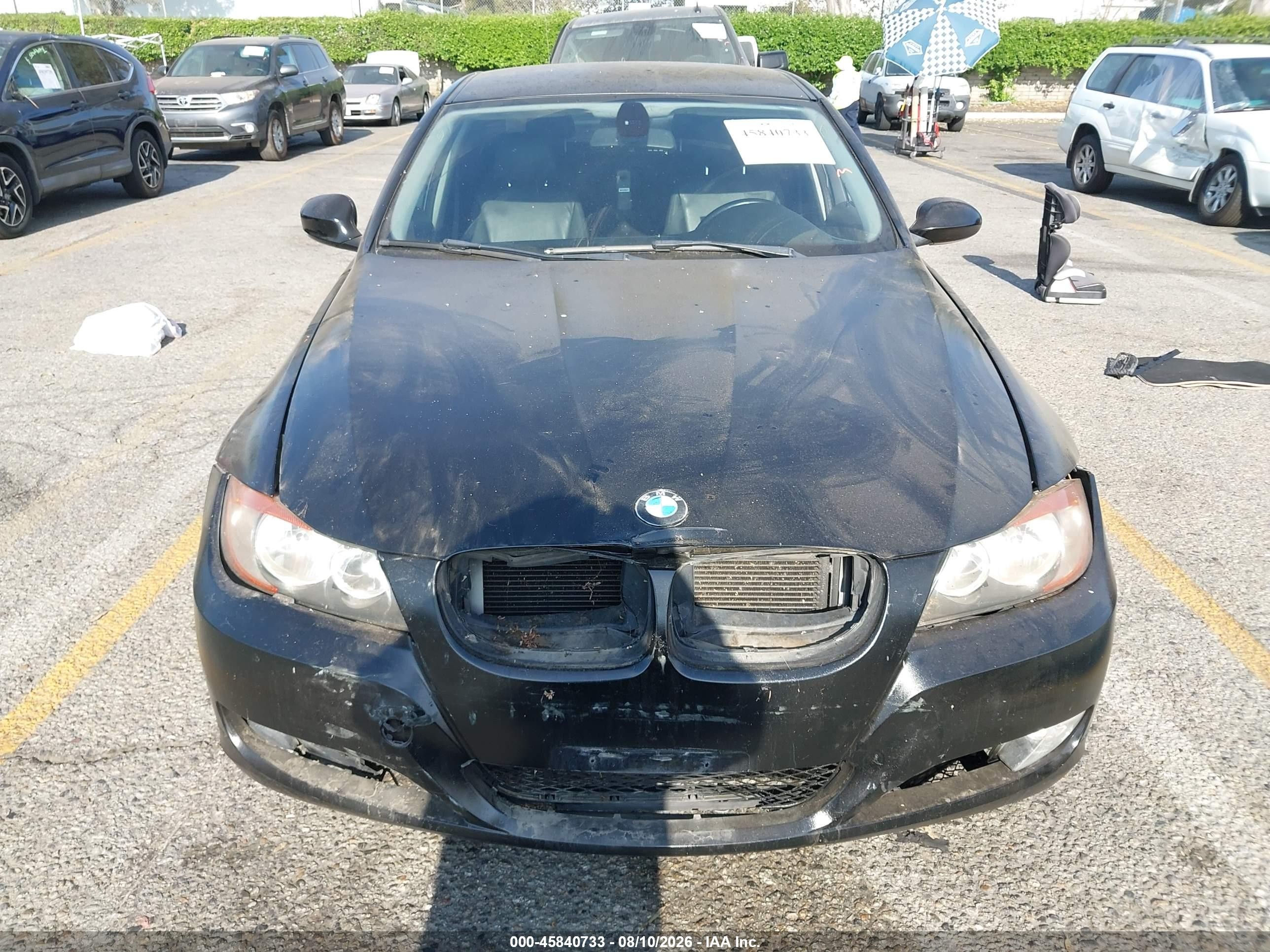 2010 Bmw 328i   Black vin: WBAPH5G54ANM70488