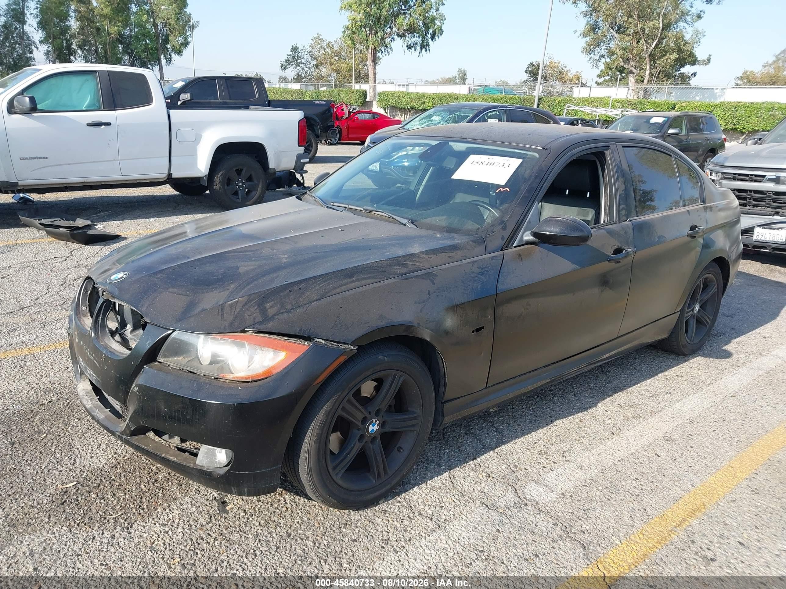 2010 Bmw 328i   Black vin: WBAPH5G54ANM70488