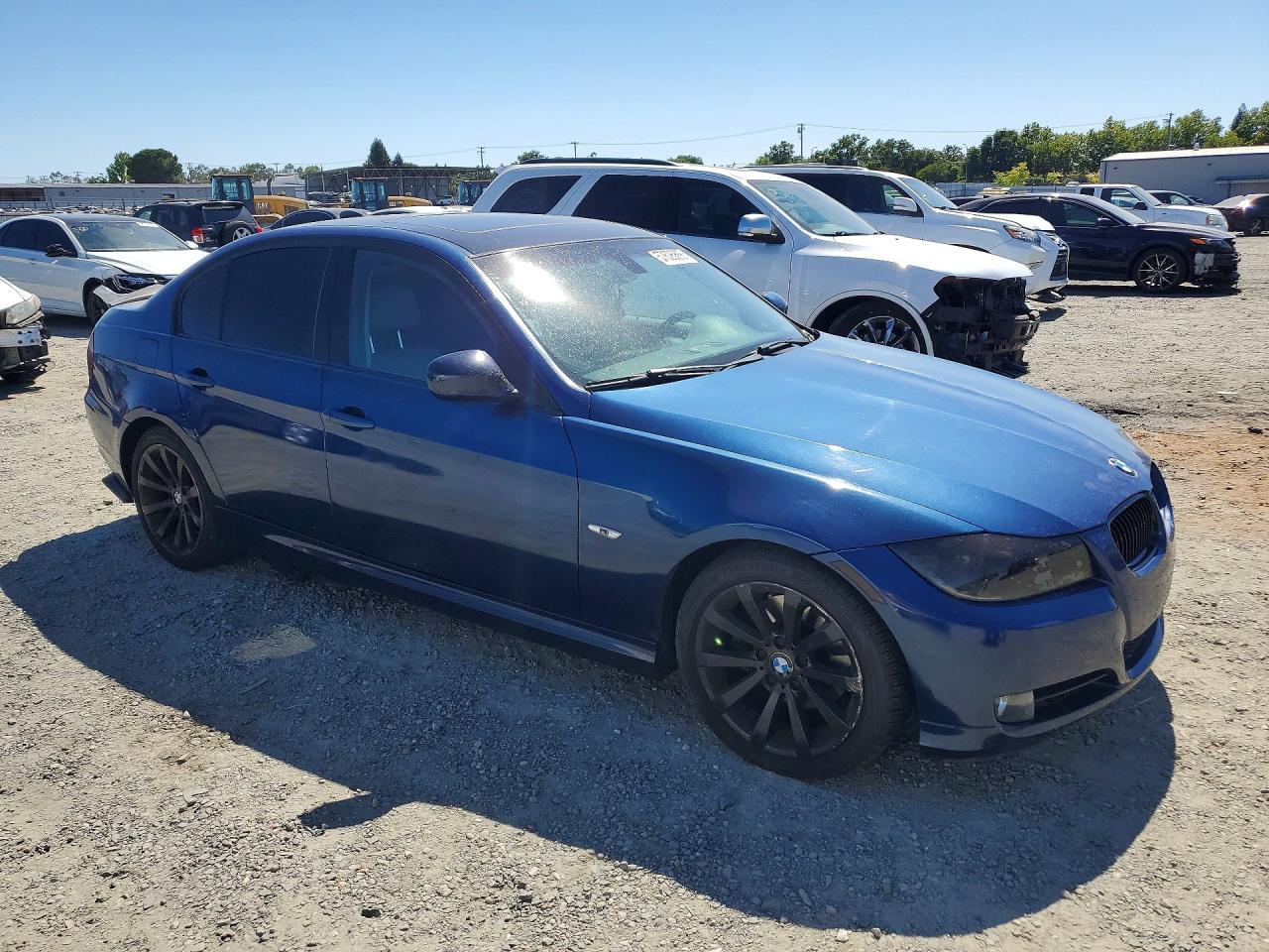 2011 Bmw 328 I Sulev Blue vin: WBAPH5G54BNM79192