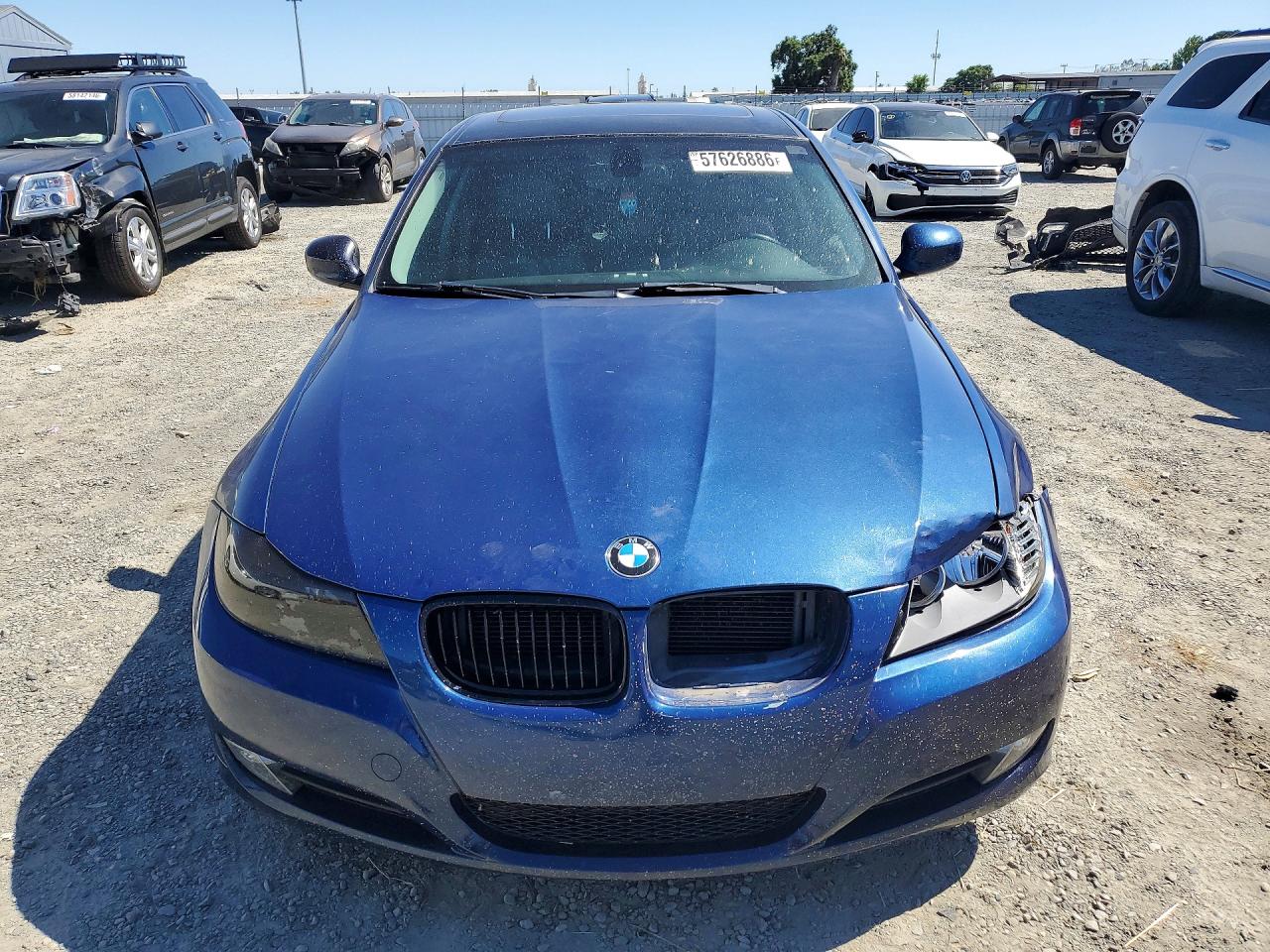 2011 Bmw 328 I Sulev Blue vin: WBAPH5G54BNM79192