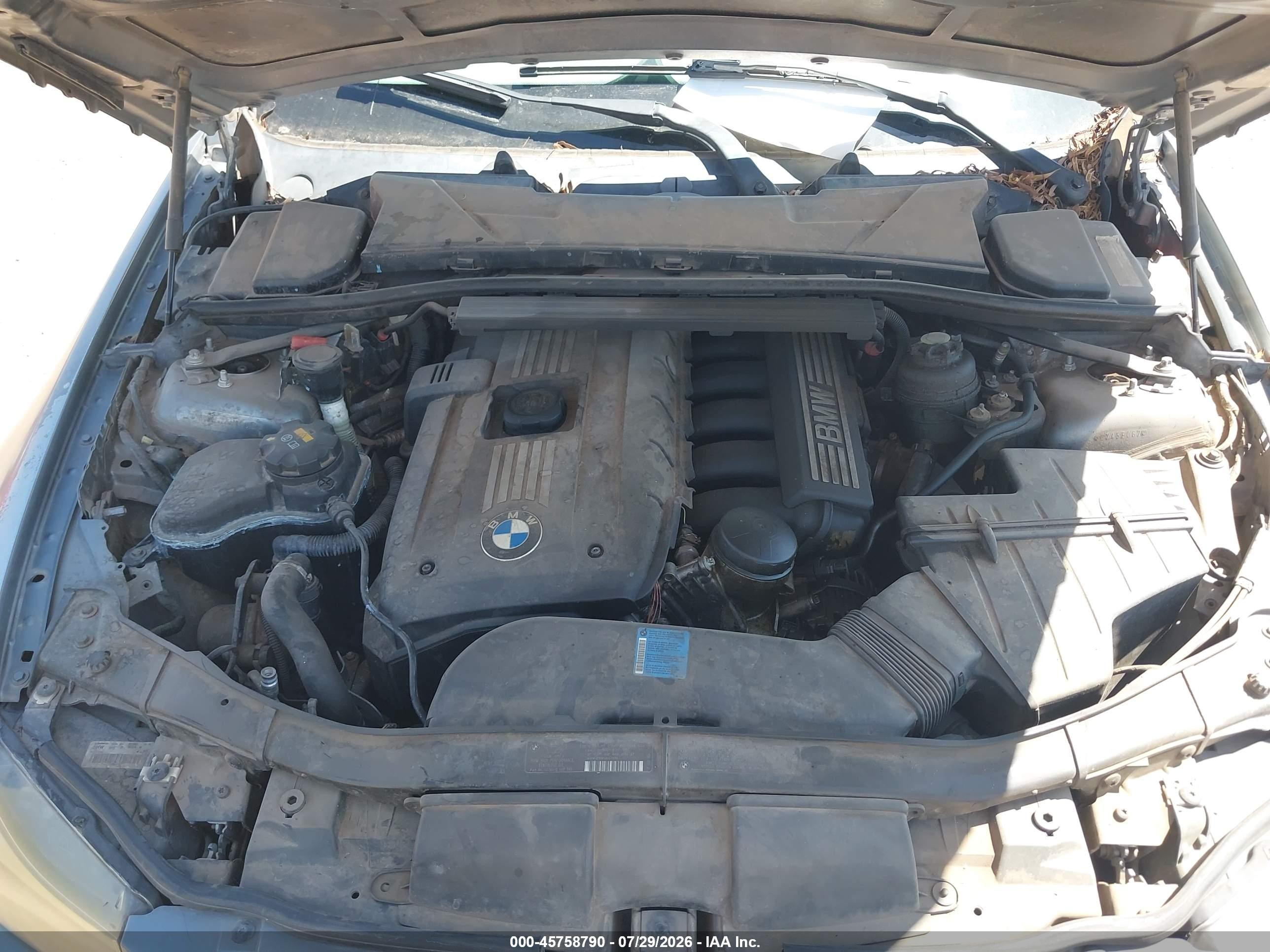 2010 Bmw 328i   Gray vin: WBAPH5G55ANM70791