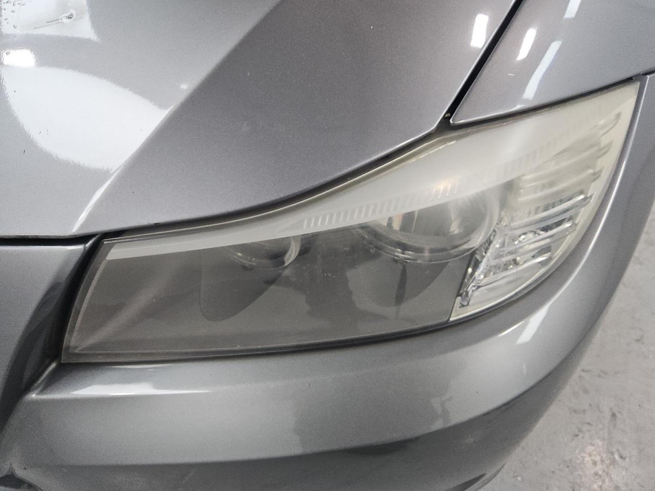 2011 Bmw 328 I Sulev Silver vin: WBAPH5G56BNM73913 Damage: Left Head Lamp, Faded, Repair Required