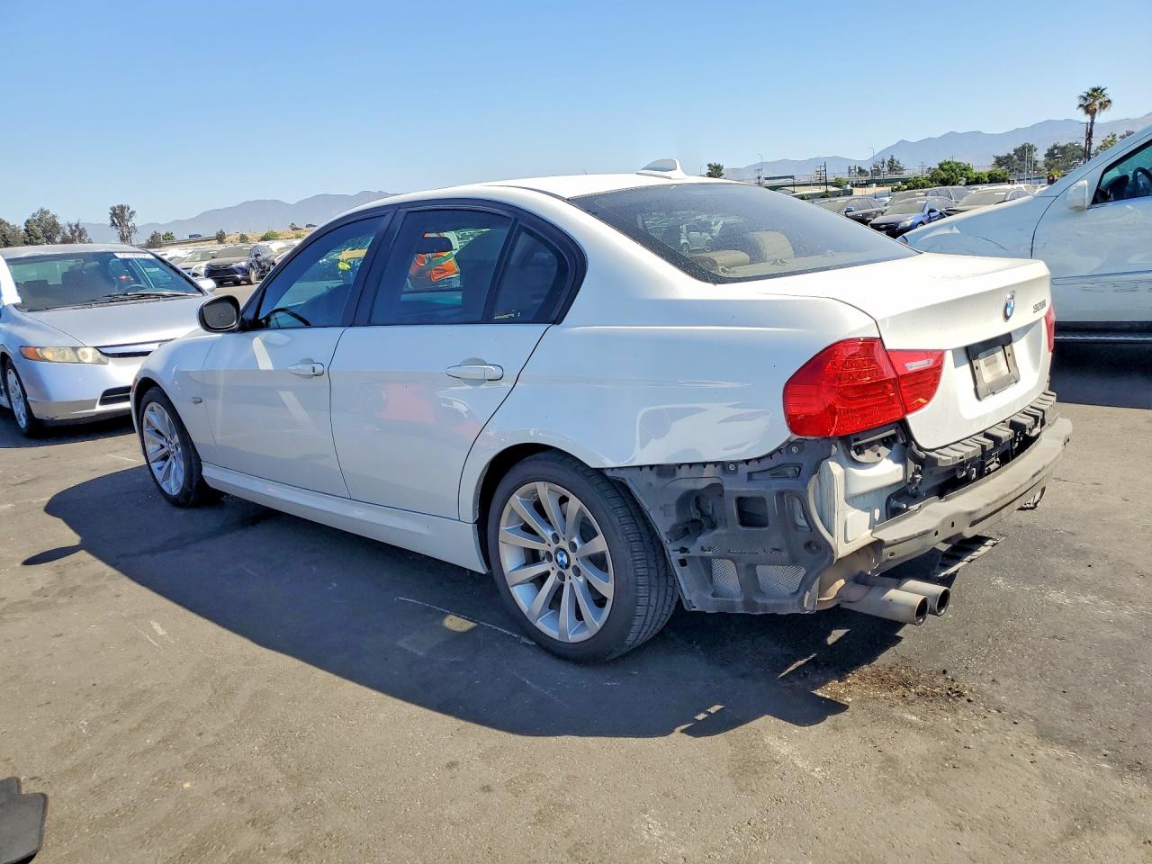 2011 Bmw 328 I Sulev Белый vin: WBAPH5G56BNM75564