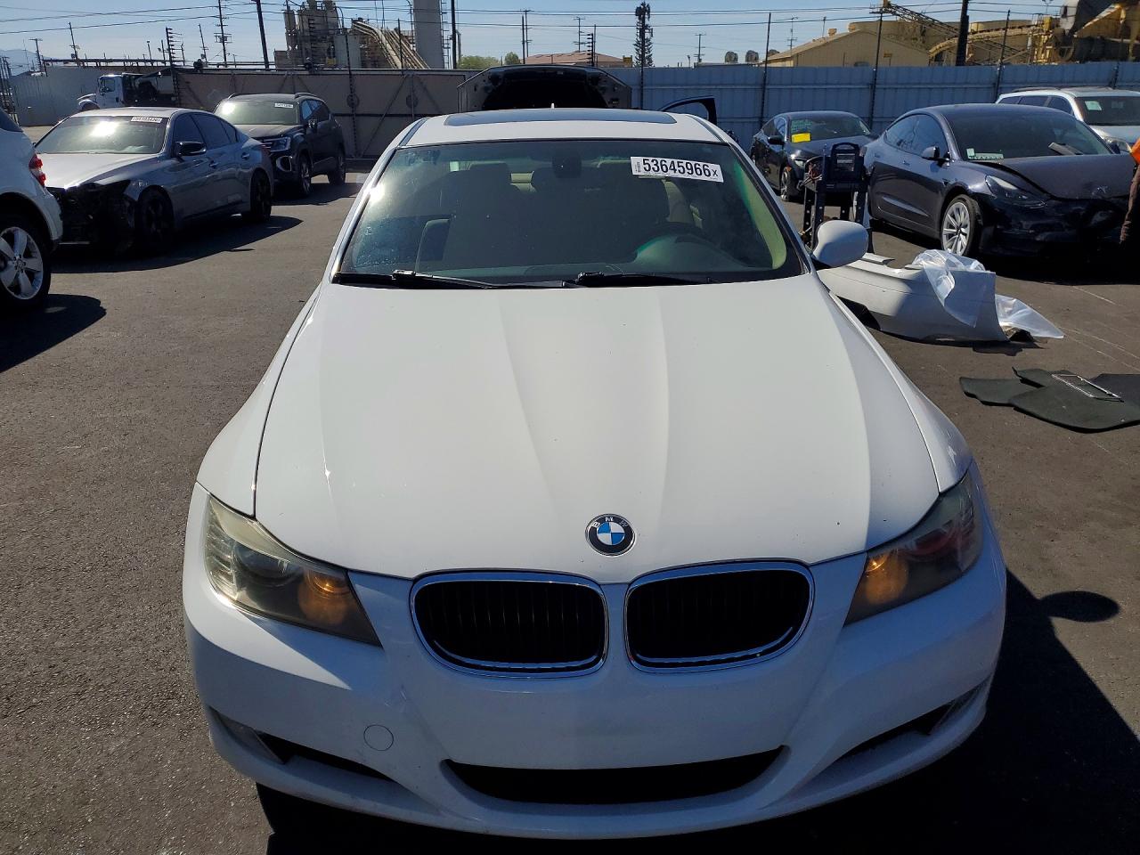 2011 Bmw 328 I Sulev Белый vin: WBAPH5G56BNM75564