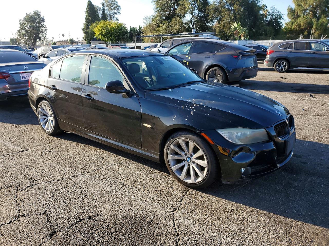 2011 Bmw 328 I Sulev Black vin: WBAPH5G56BNM76889