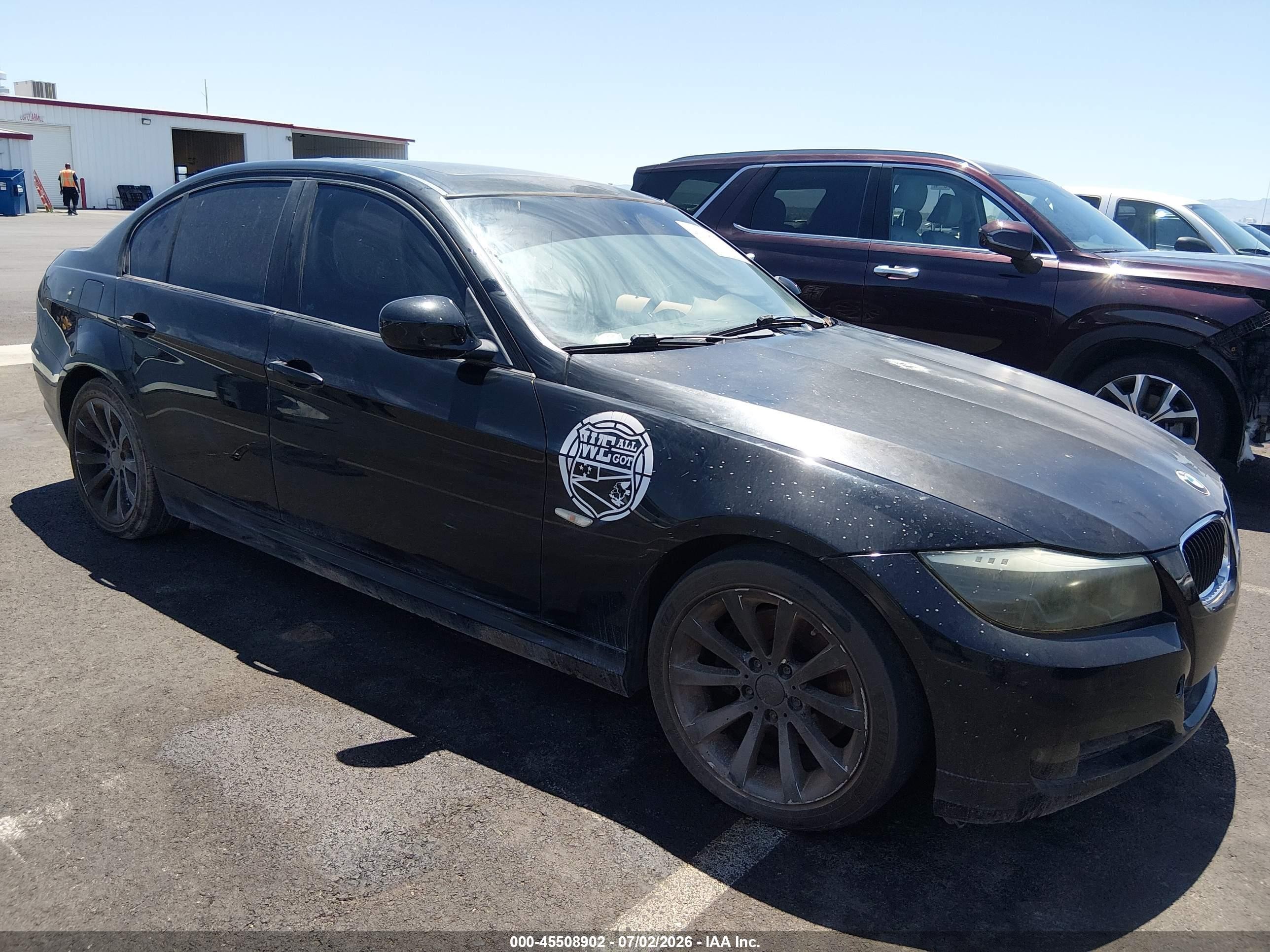 2011 Bmw 328i   Black vin: WBAPH5G56BNM82613
