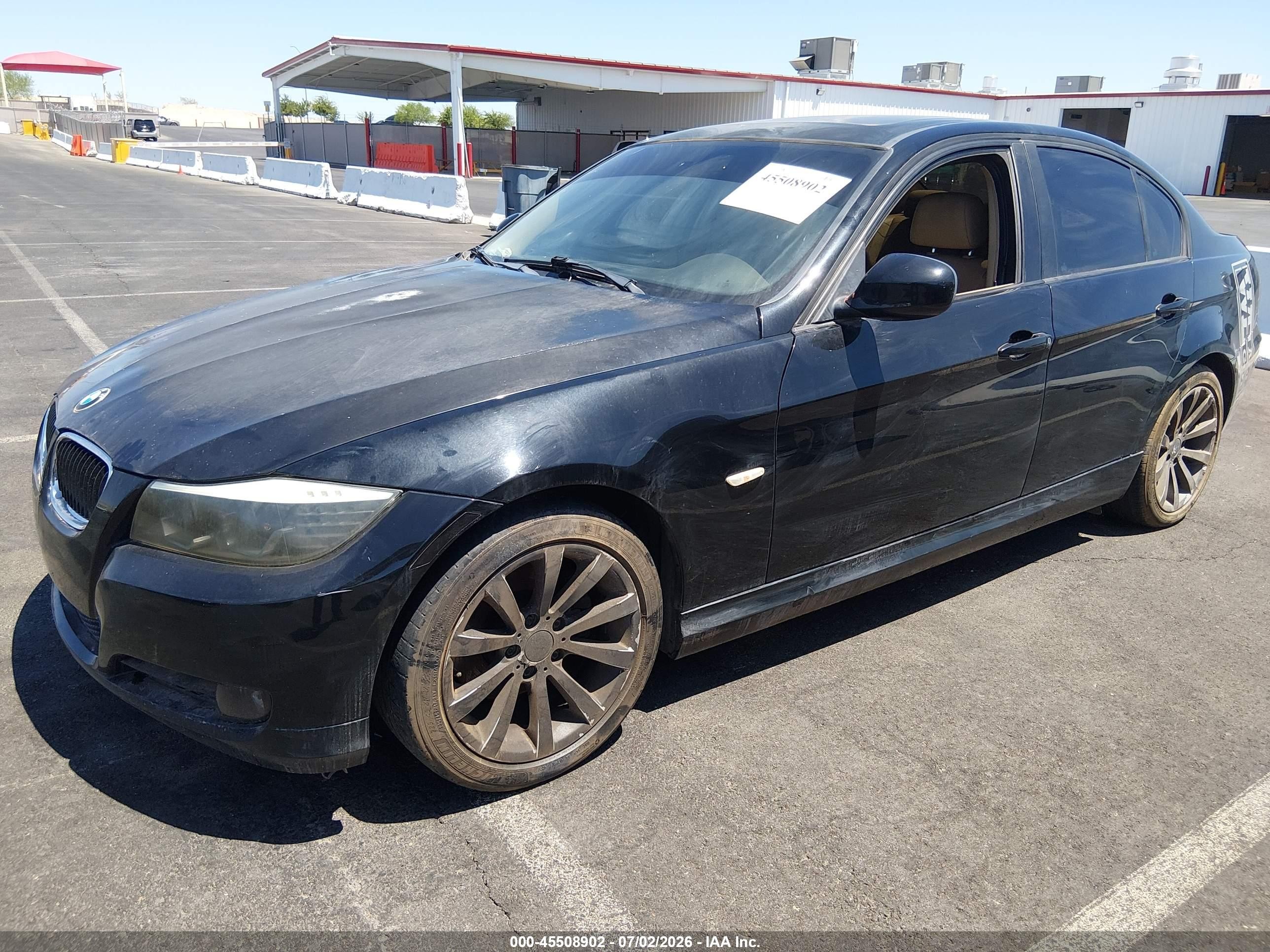 2011 Bmw 328i   Black vin: WBAPH5G56BNM82613