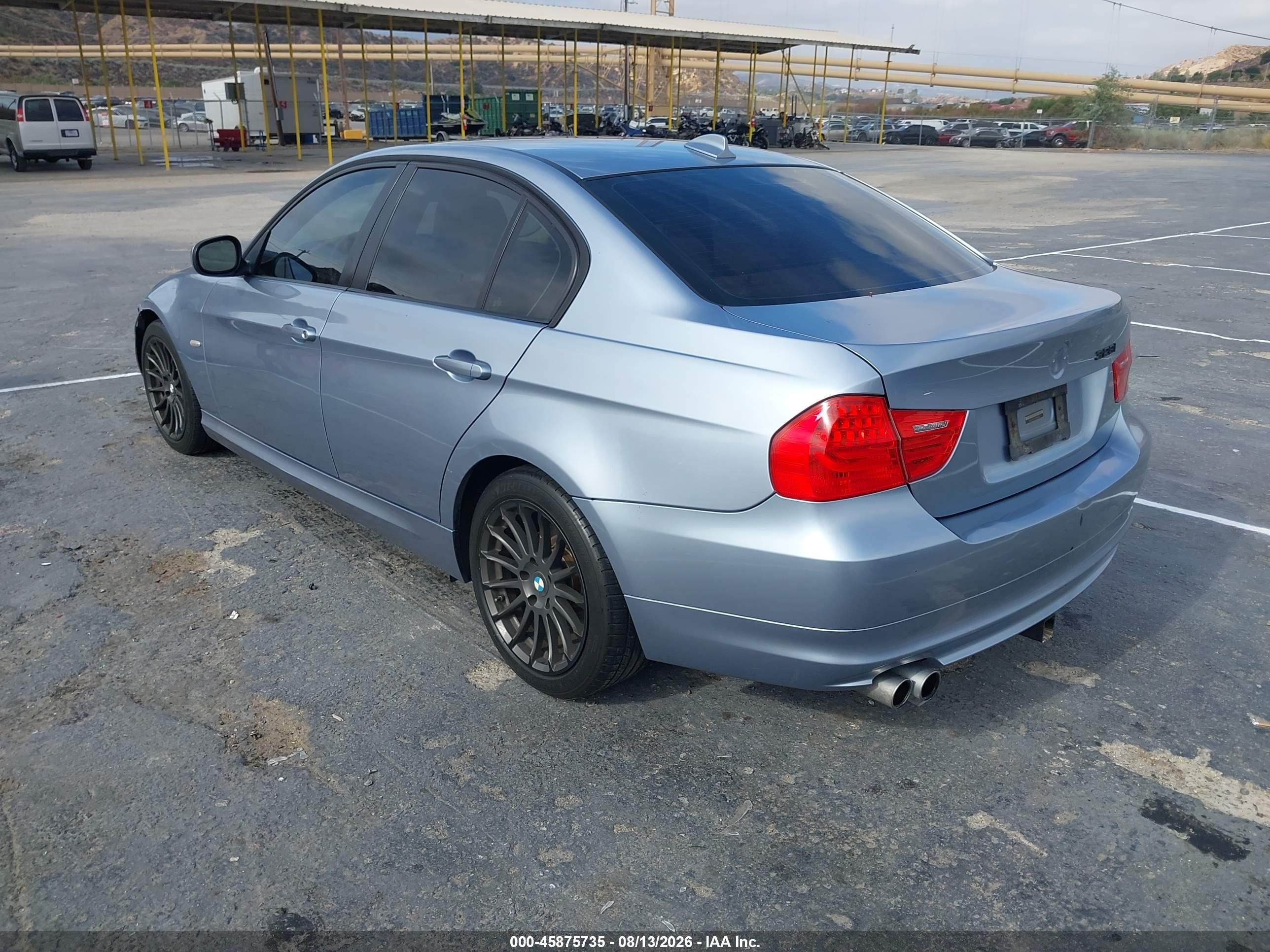 2011 Bmw 328i   Blue vin: WBAPH5G56BNM84409