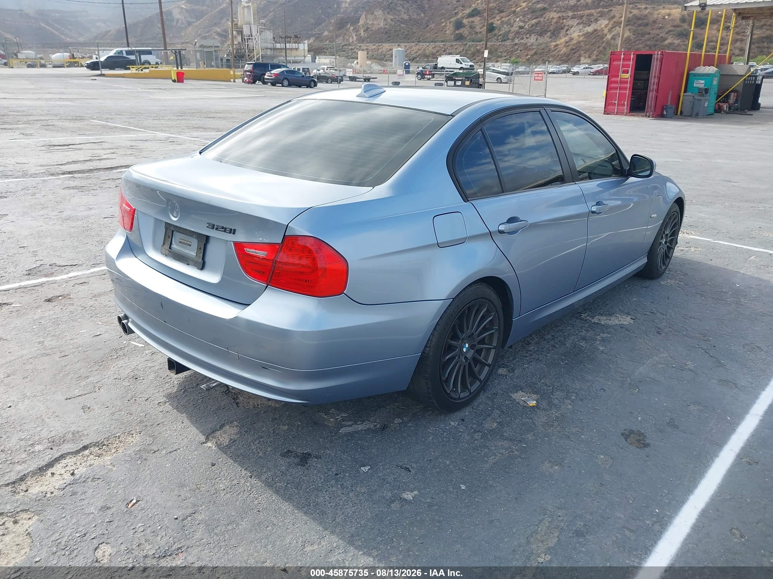 2011 Bmw 328i   Blue vin: WBAPH5G56BNM84409