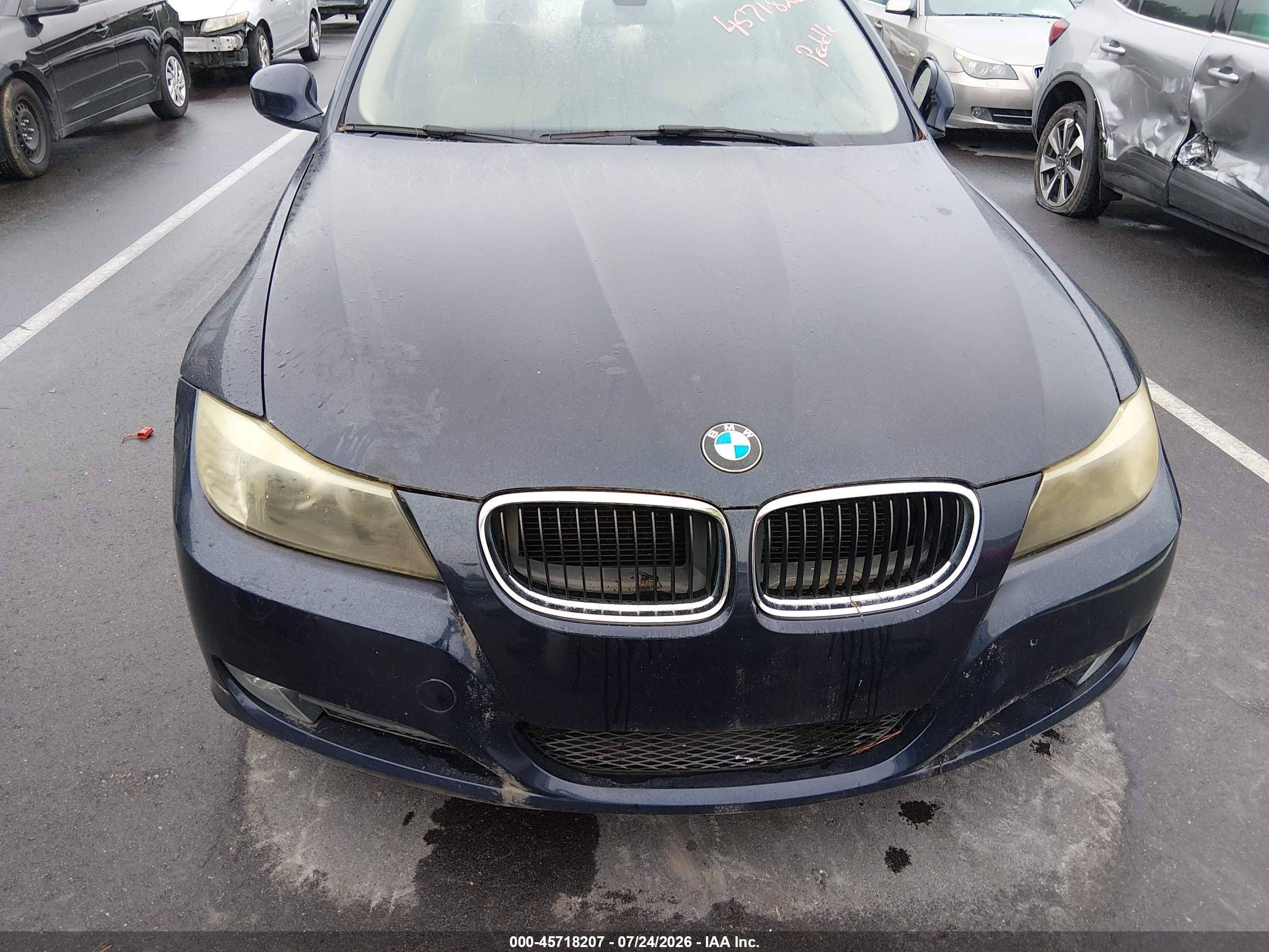 2010 Bmw 328i   Dark Blue vin: WBAPH5G58ANM34593