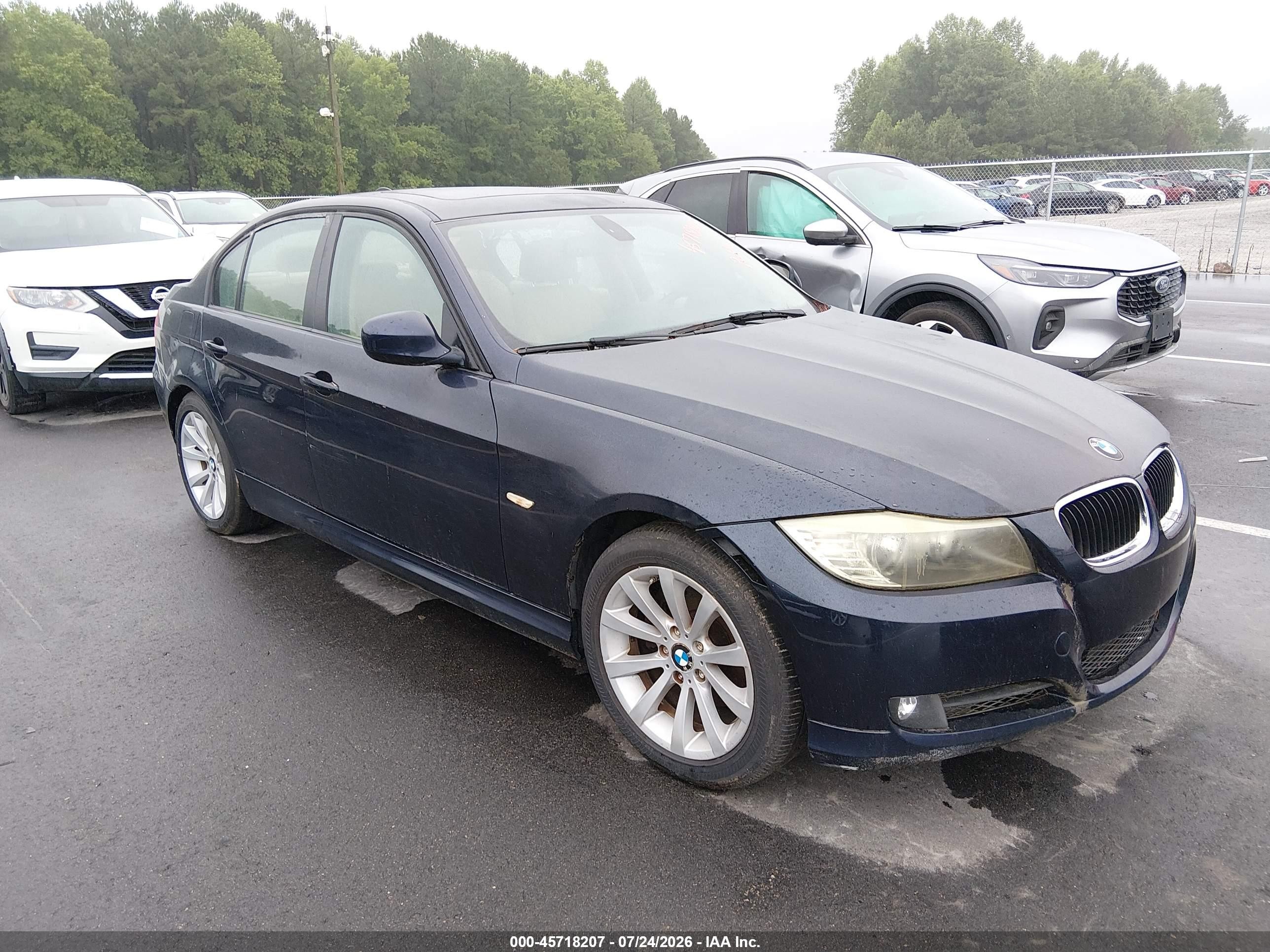 2010 Bmw 328i   Dark Blue vin: WBAPH5G58ANM34593