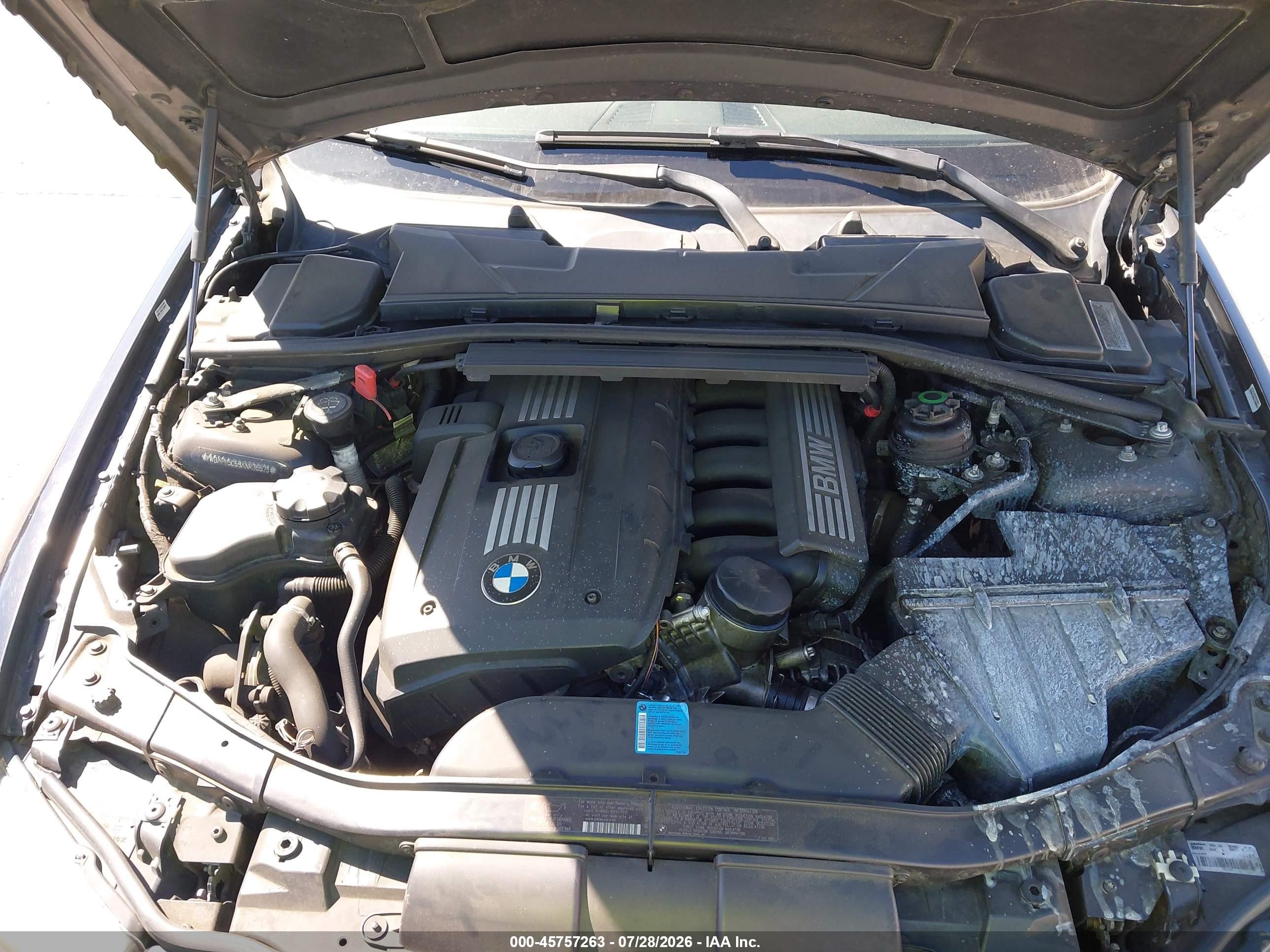 2010 Bmw 328i   Gray vin: WBAPH5G58ANM36523