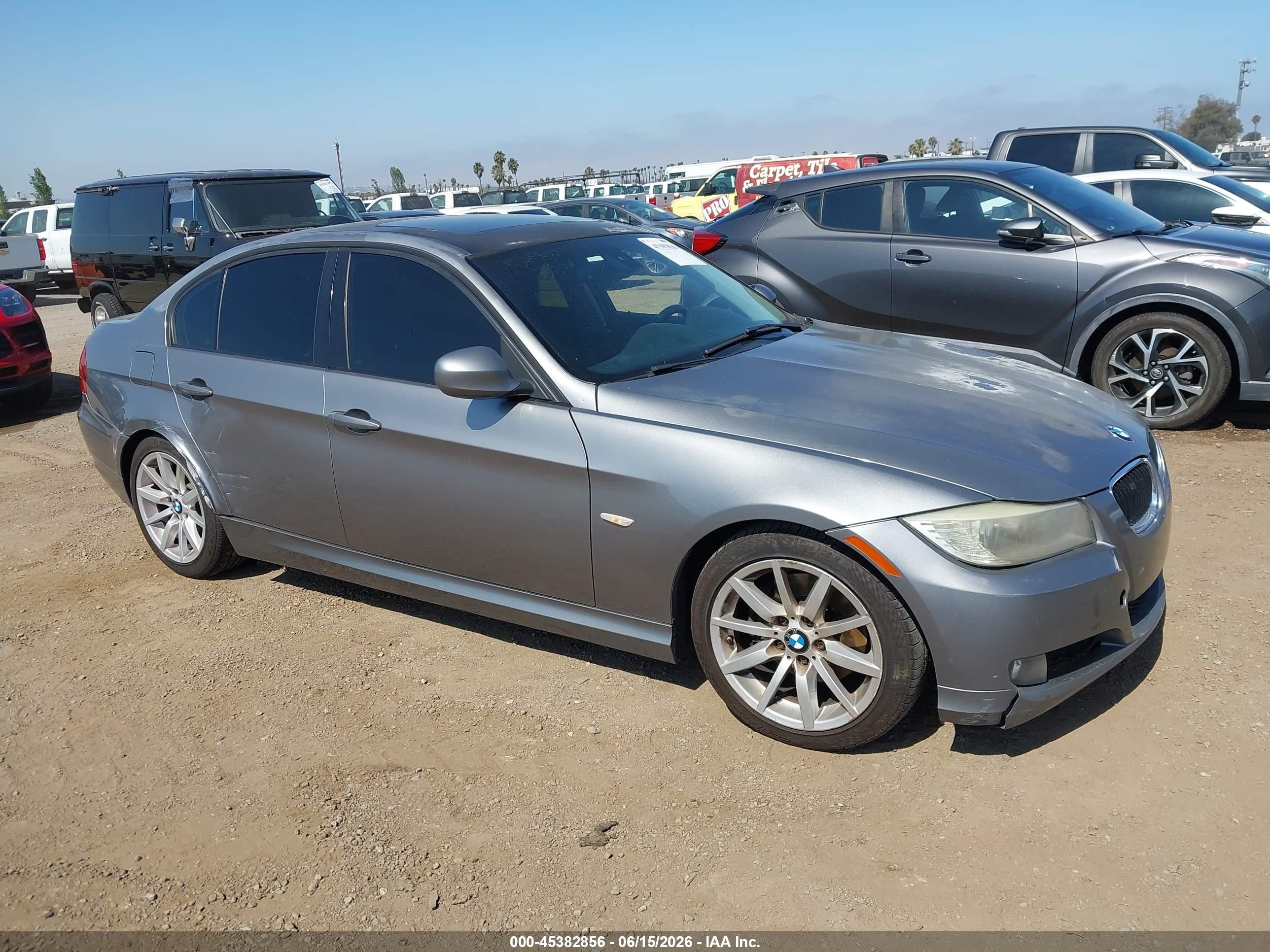 2011 Bmw 328i   Gray vin: WBAPH5G58BNM75890