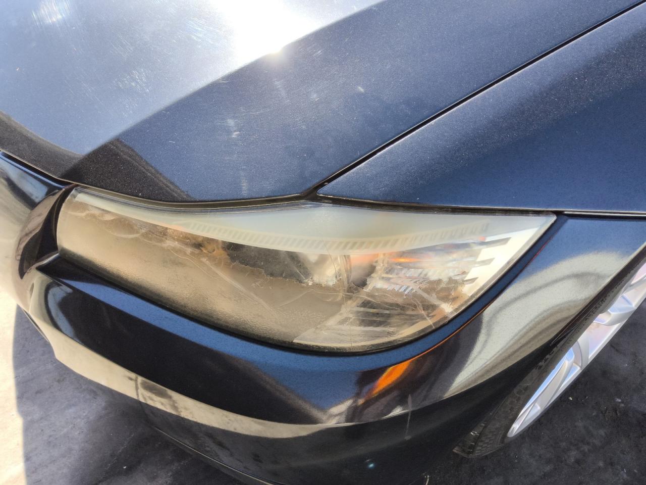 2011 Bmw 328 I Sulev Black vin: WBAPH5G59BNM72545 Damage: Left Head Lamp, Cracked, Replacement Required