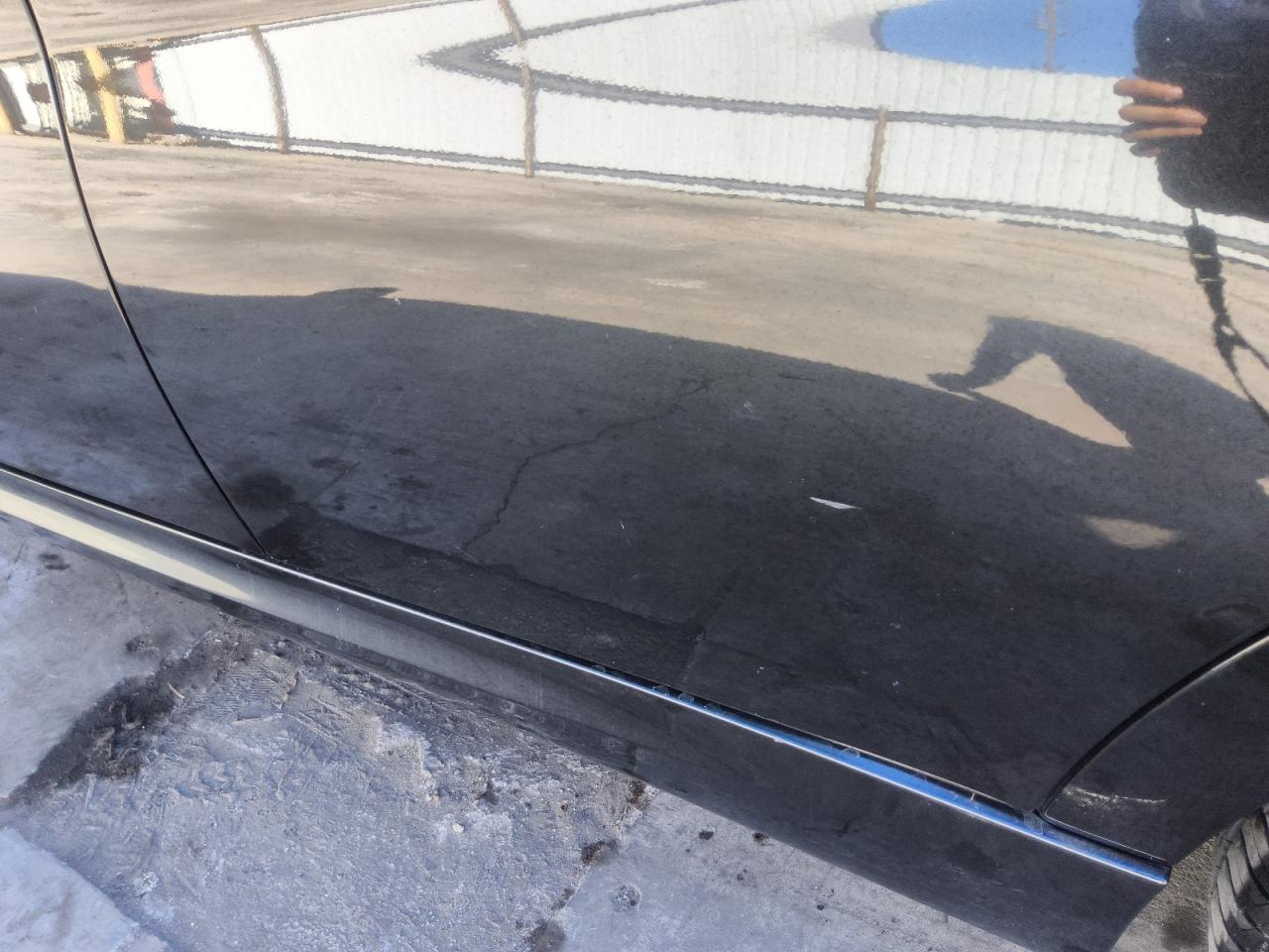 2011 Bmw 328 I Sulev Black vin: WBAPH5G59BNM72545 Damage: Left Rear Door, Dent(S) W/ Paint Dmg, 2 To 3 Inches