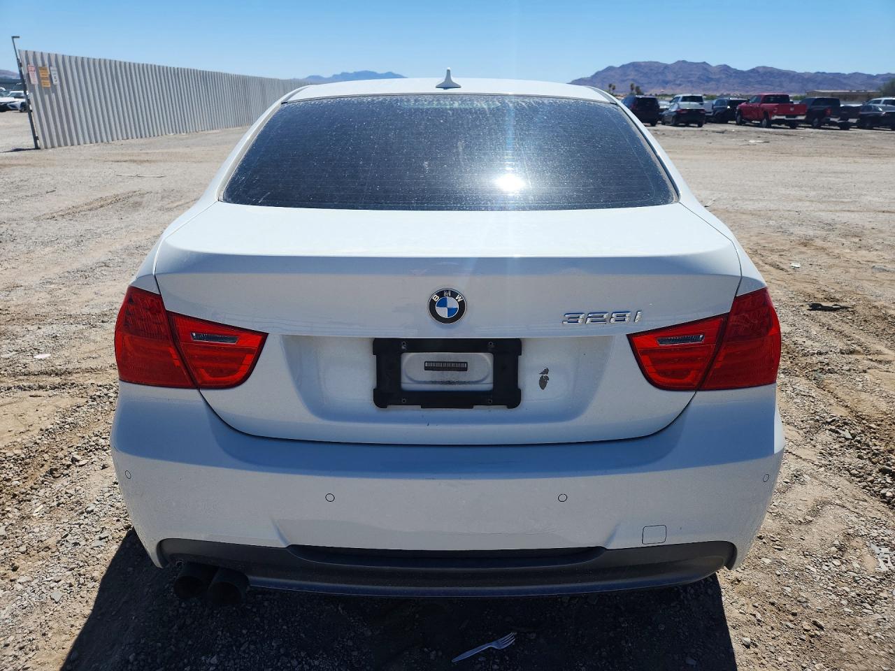 2011 Bmw 328 I Sulev White vin: WBAPH5G59BNM83805