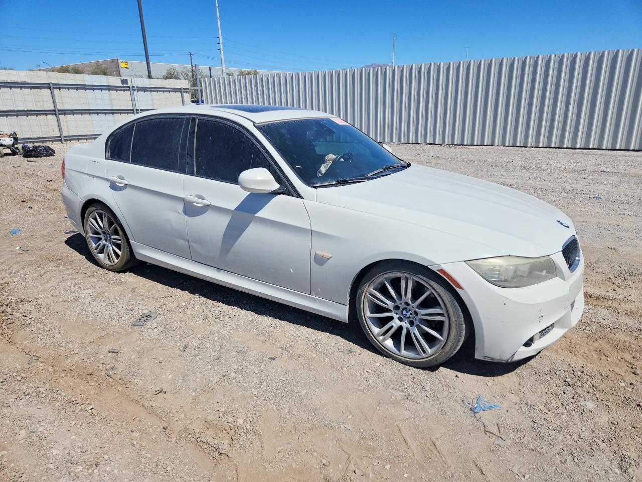 2011 Bmw 328 I Sulev White vin: WBAPH5G59BNM83805
