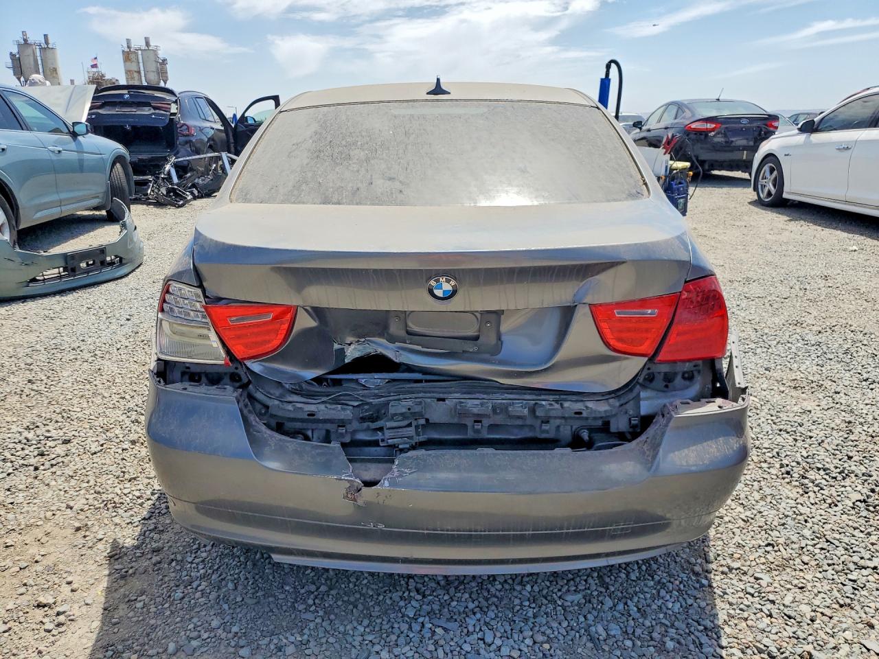 2011 Bmw 328 I Sulev Gray vin: WBAPH5G59BNM84274