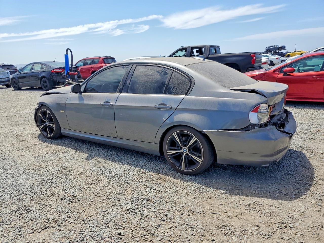 2011 Bmw 328 I Sulev Gray vin: WBAPH5G59BNM84274