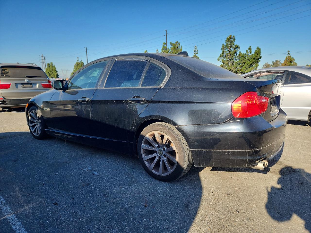 2011 Bmw 328 Black vin: WBAPH5G59BNN59443