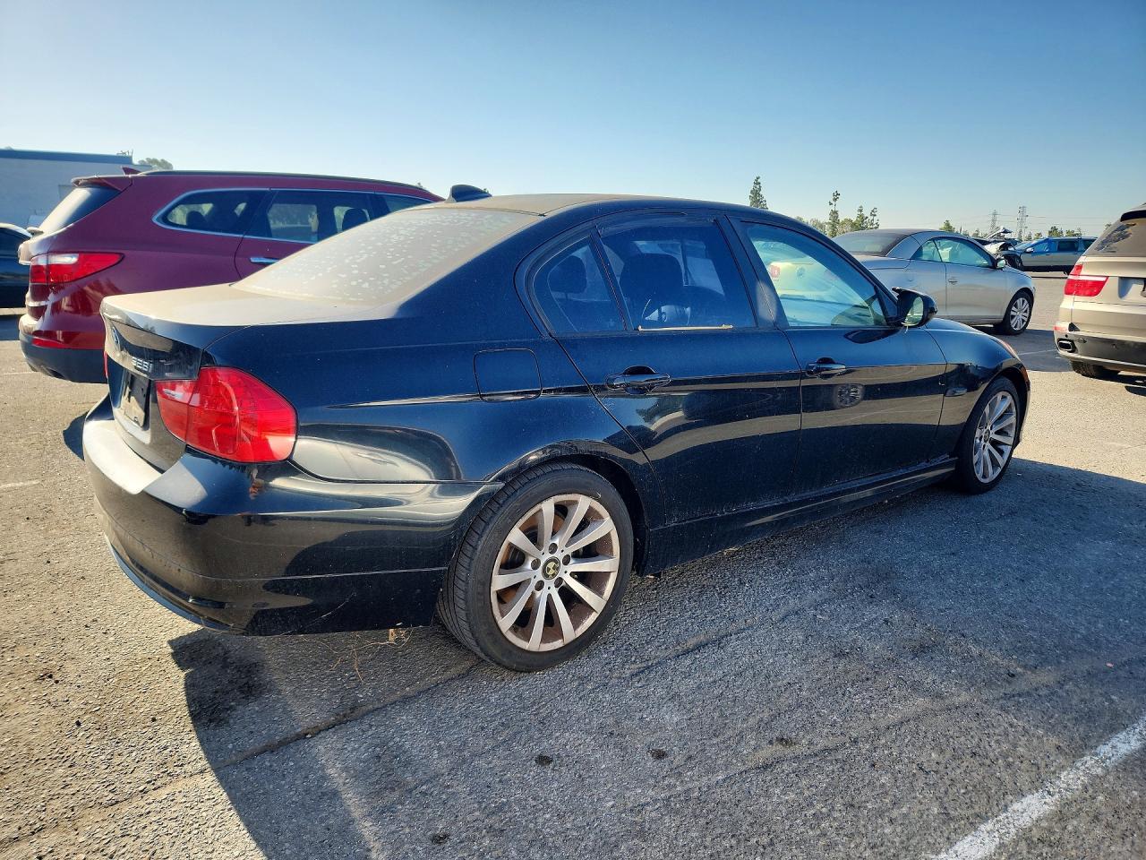 2011 Bmw 328 Black vin: WBAPH5G59BNN59443