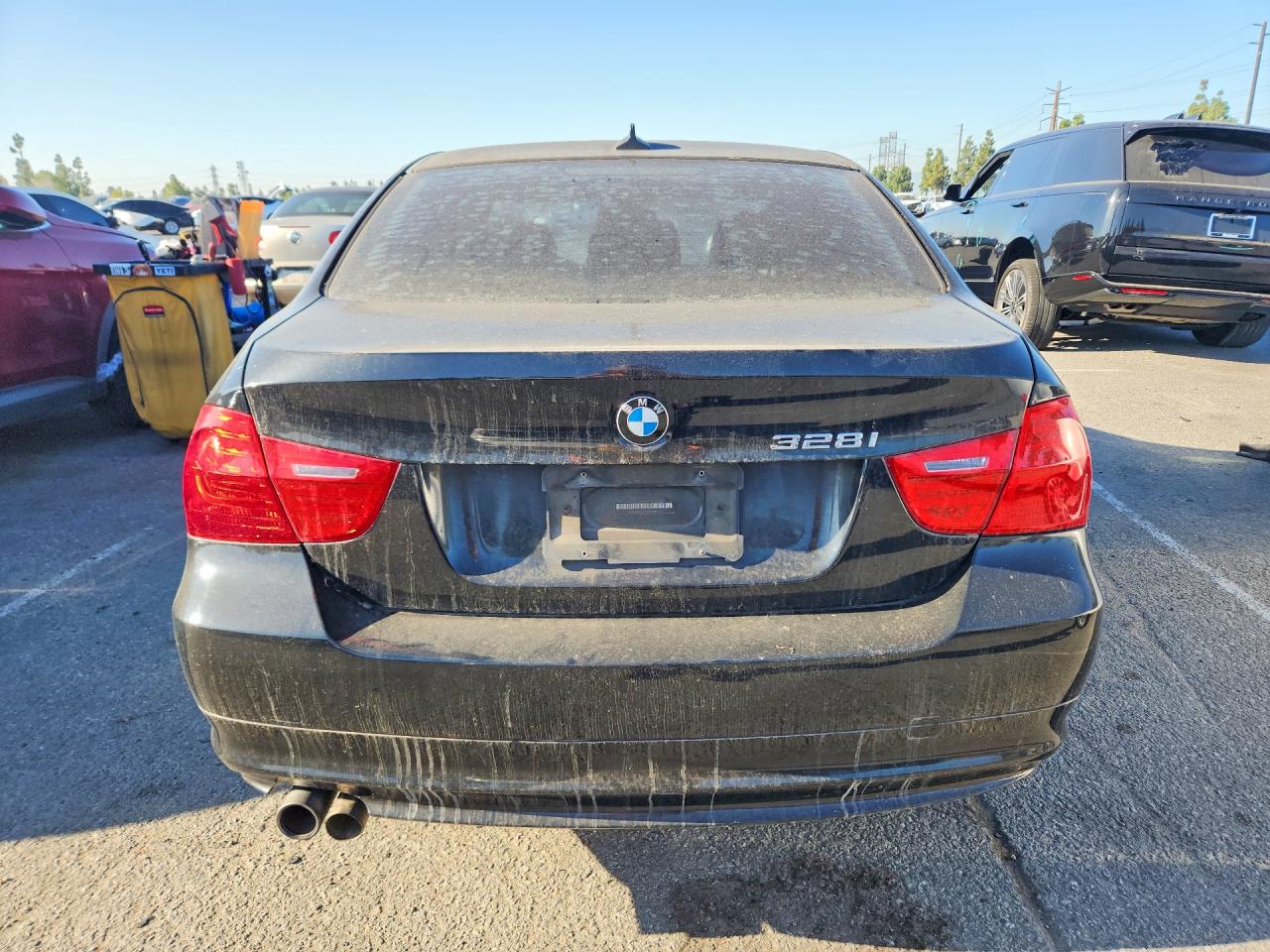 2011 Bmw 328 Black vin: WBAPH5G59BNN59443
