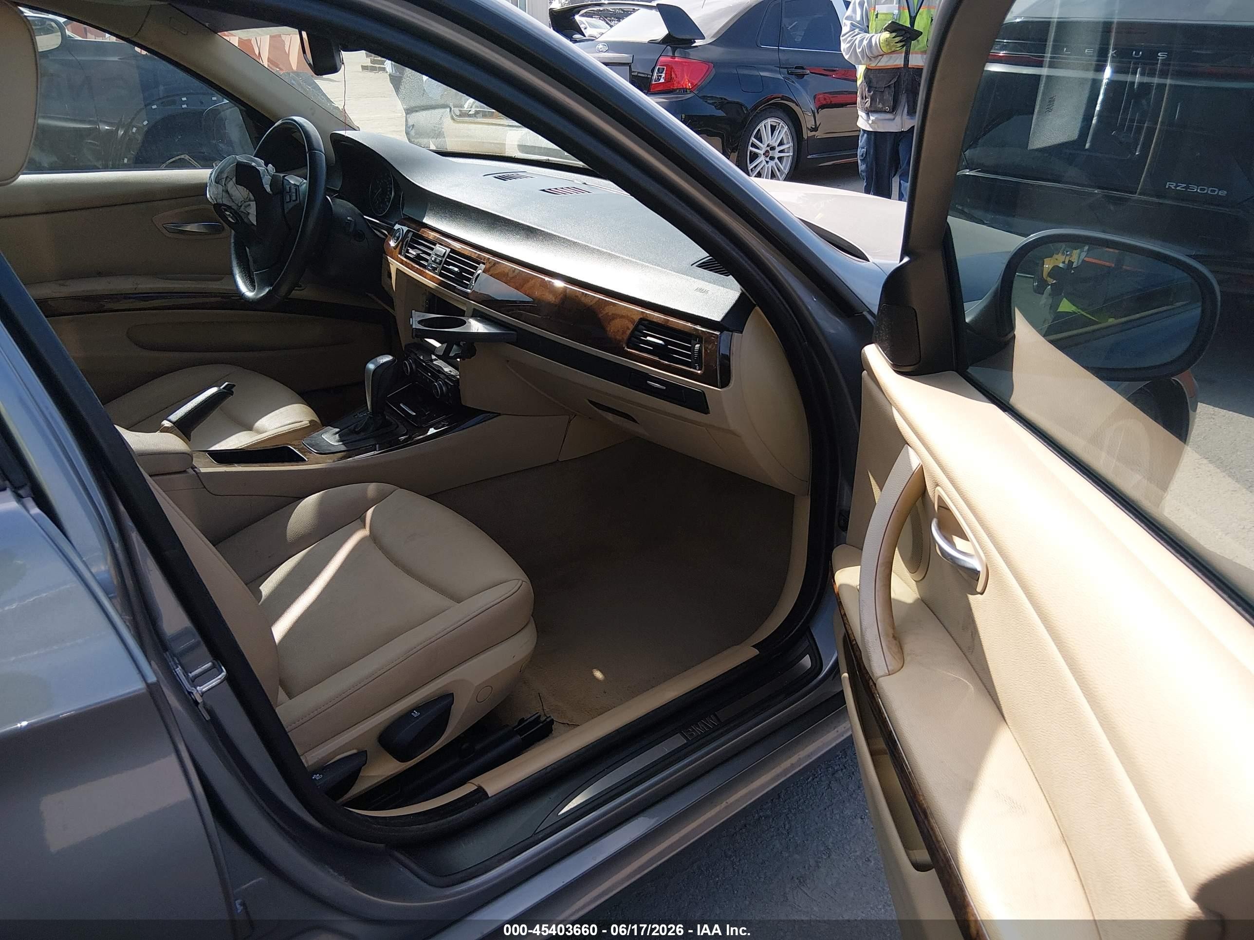 2009 Bmw 328i   Gray vin: WBAPH73529A173286