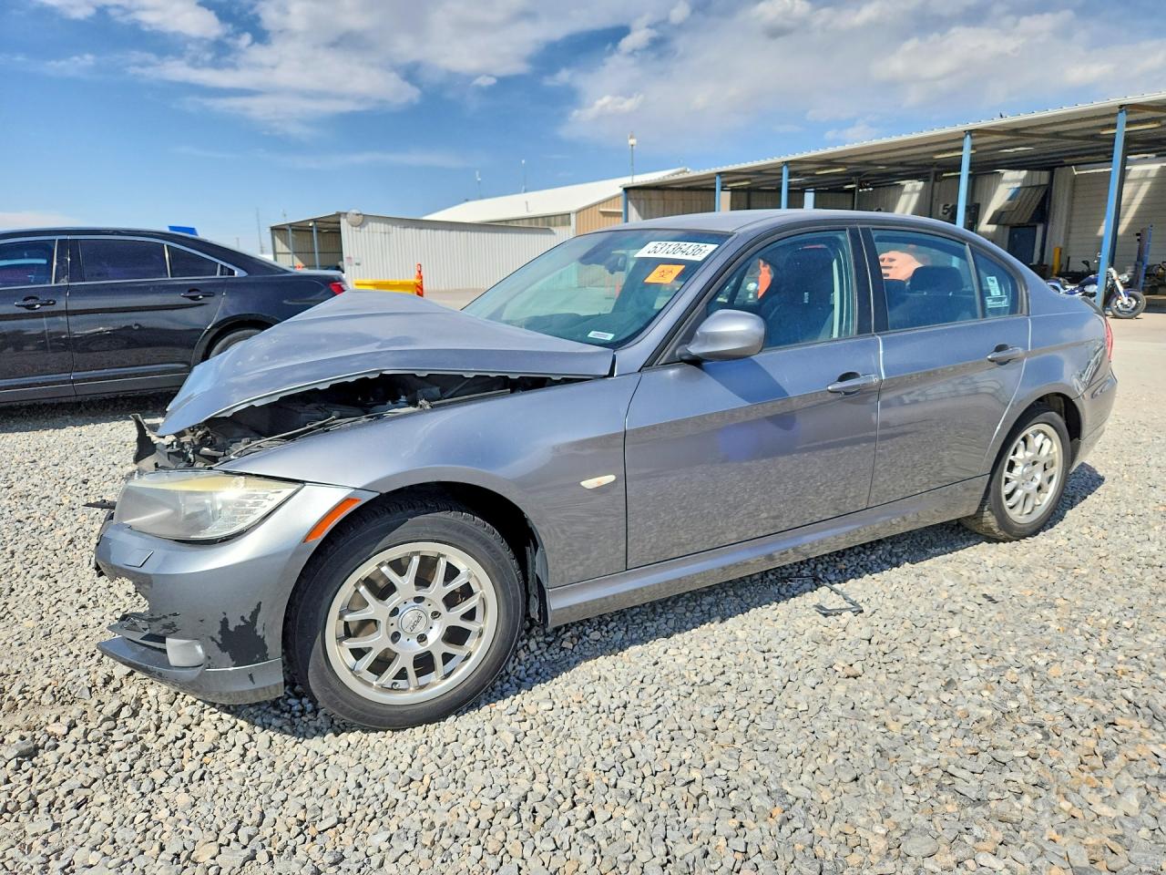 2009 Bmw 328 I Gray vin: WBAPH73539A171059
