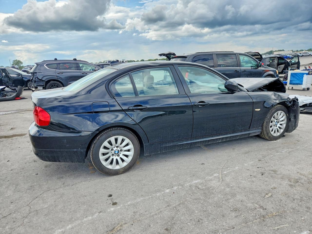 2009 Bmw 328 I Black vin: WBAPH73539E127345