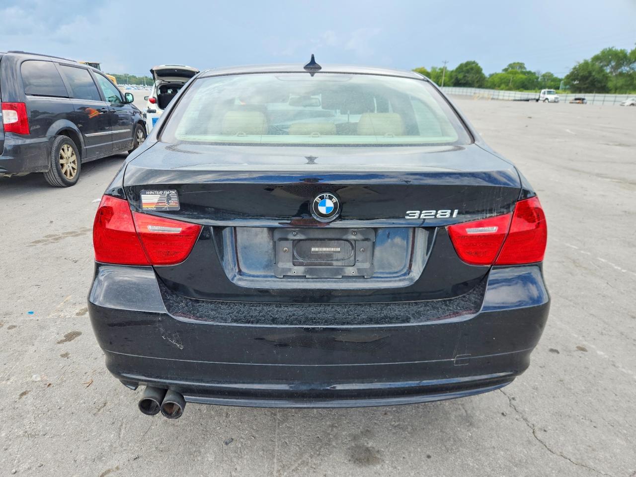 2009 Bmw 328 I Black vin: WBAPH73539E127345