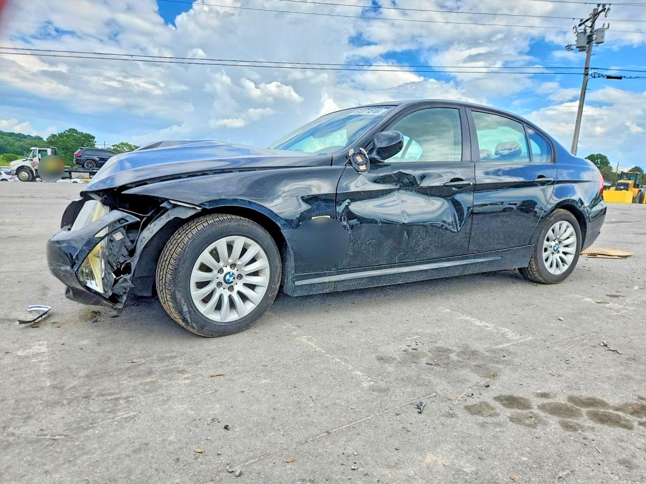 2009 Bmw 328 I Black vin: WBAPH73539E127345