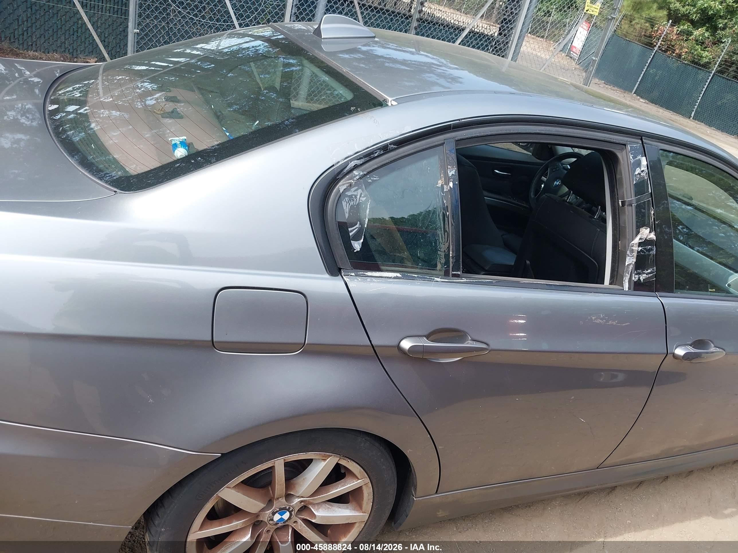 2009 Bmw 328i   Gray vin: WBAPH73549E126947