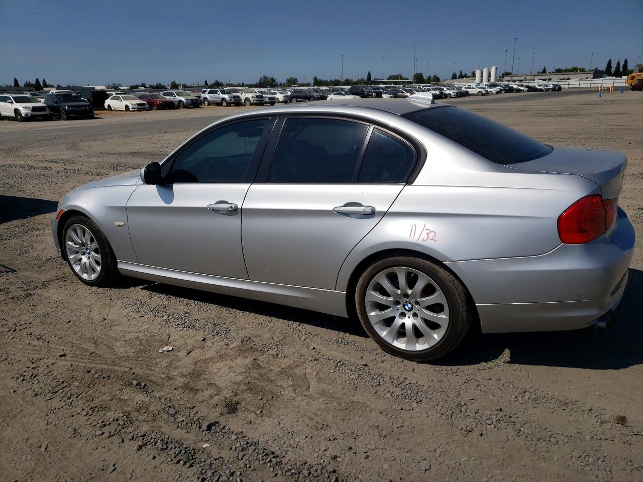 2009 Bmw 328 I Silver vin: WBAPH73559A174478