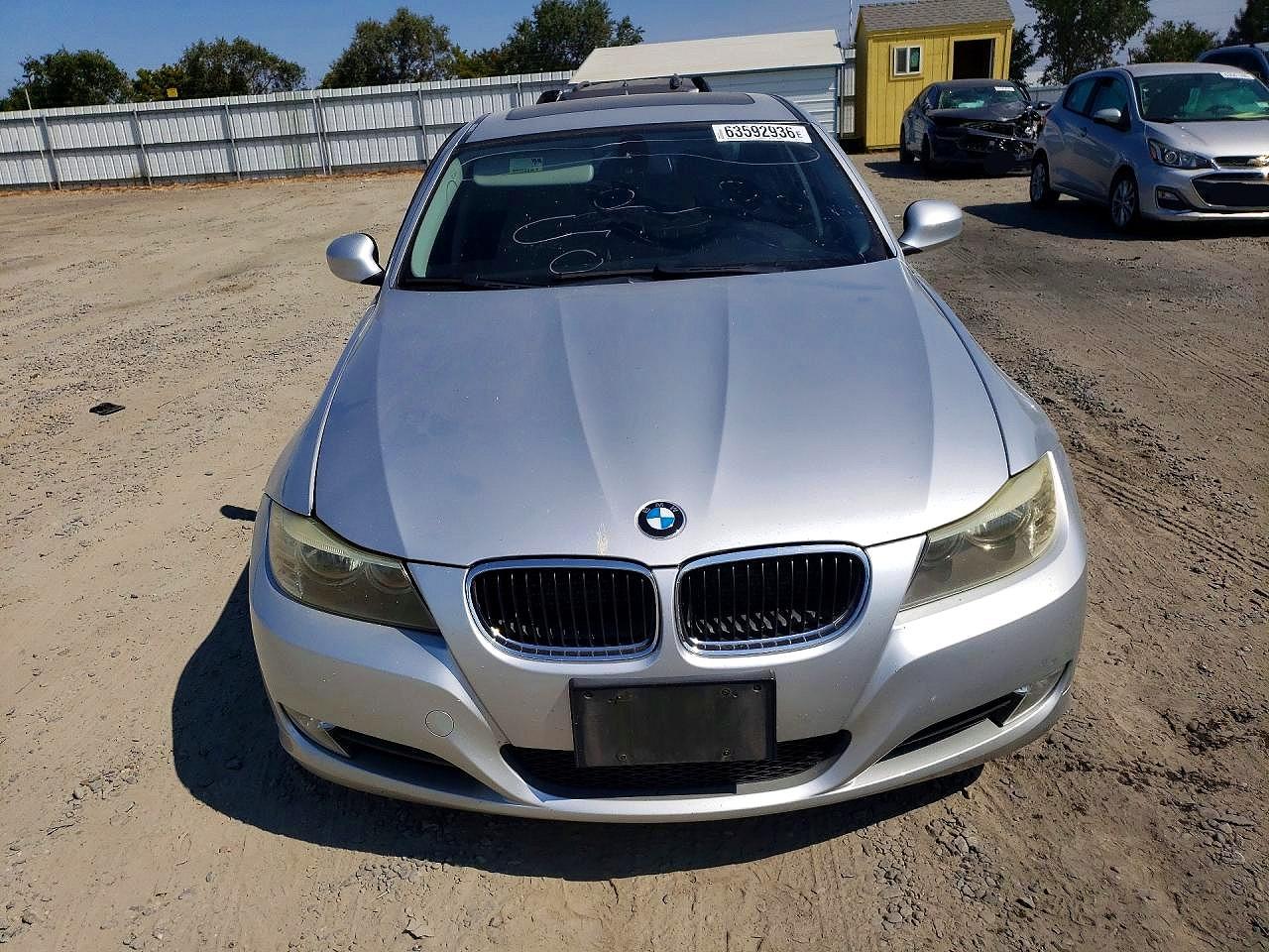 2009 Bmw 328 I Silver vin: WBAPH73559A174478