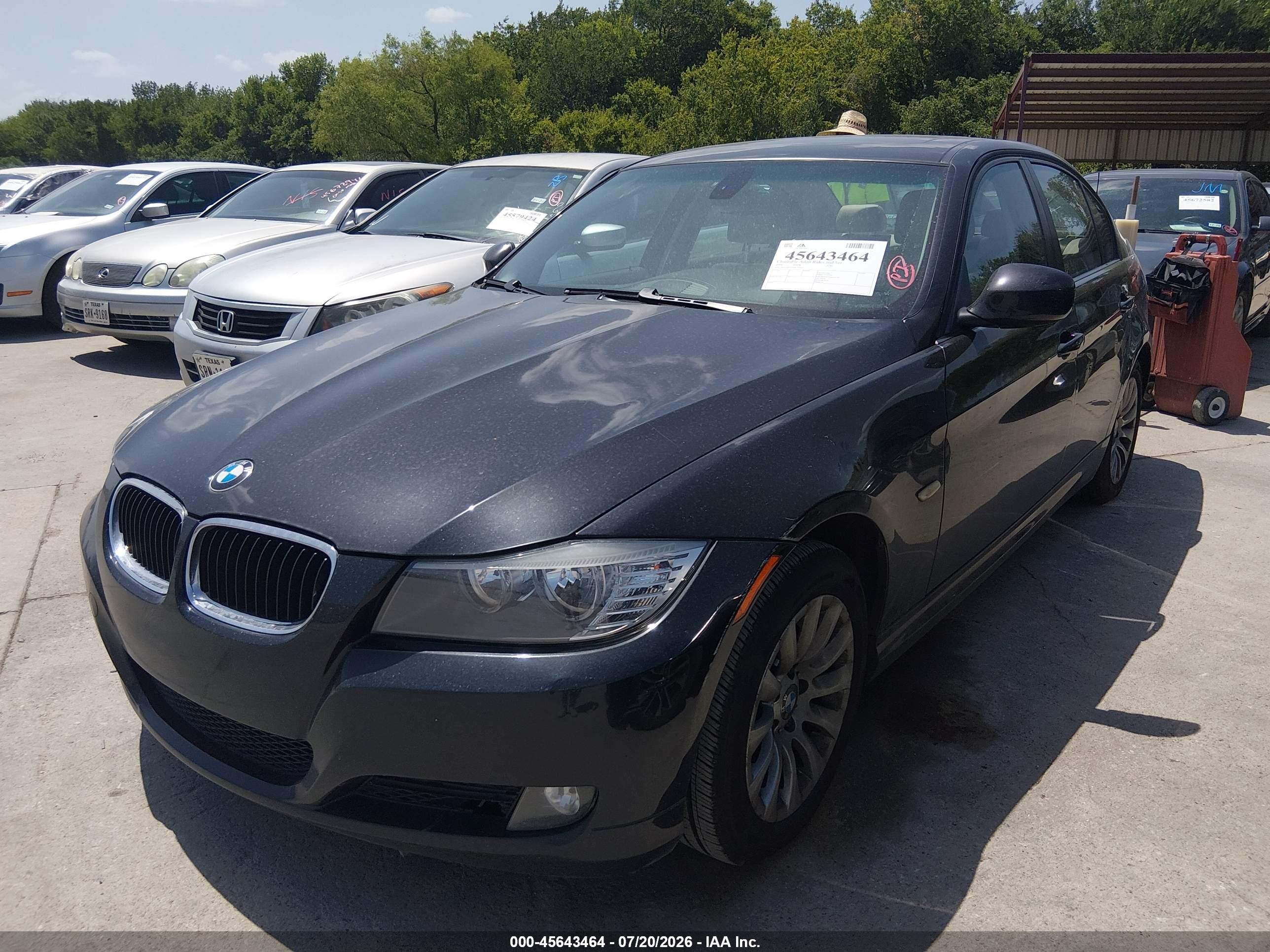 2009 Bmw 328i   Black vin: WBAPH73569E128165