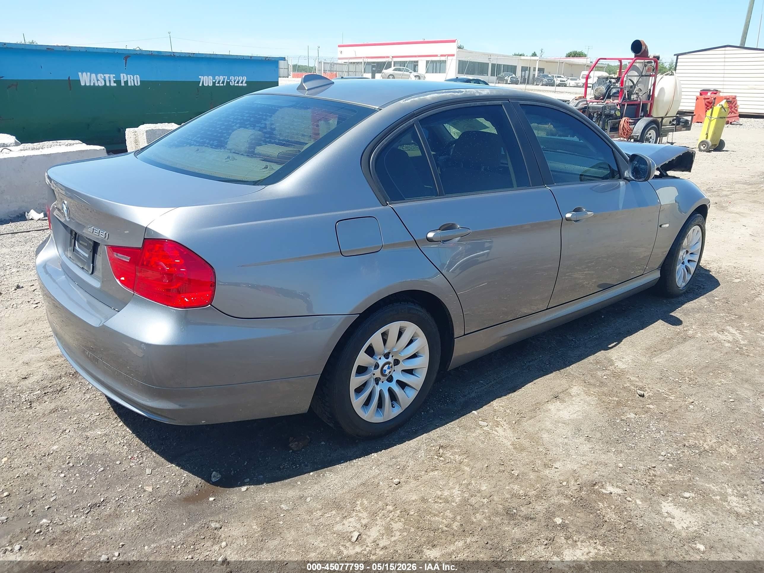 2009 Bmw 328i   Gray vin: WBAPH73589E127289