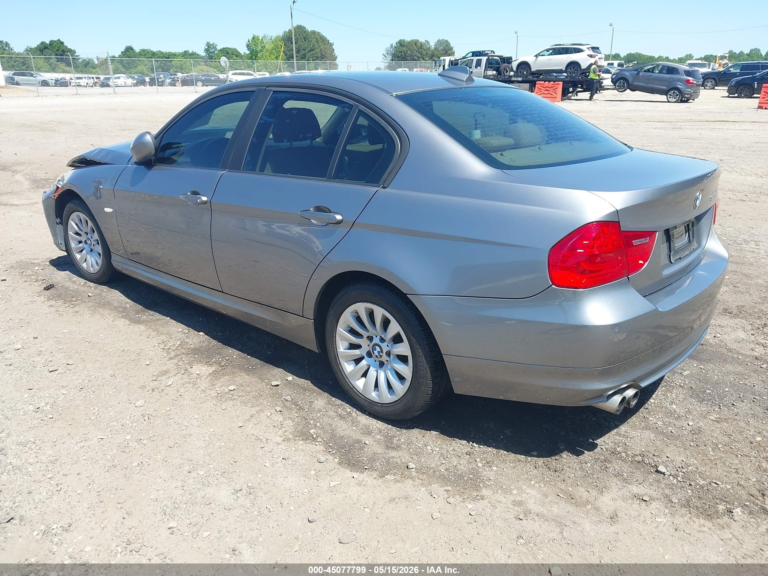 2009 Bmw 328i   Gray vin: WBAPH73589E127289