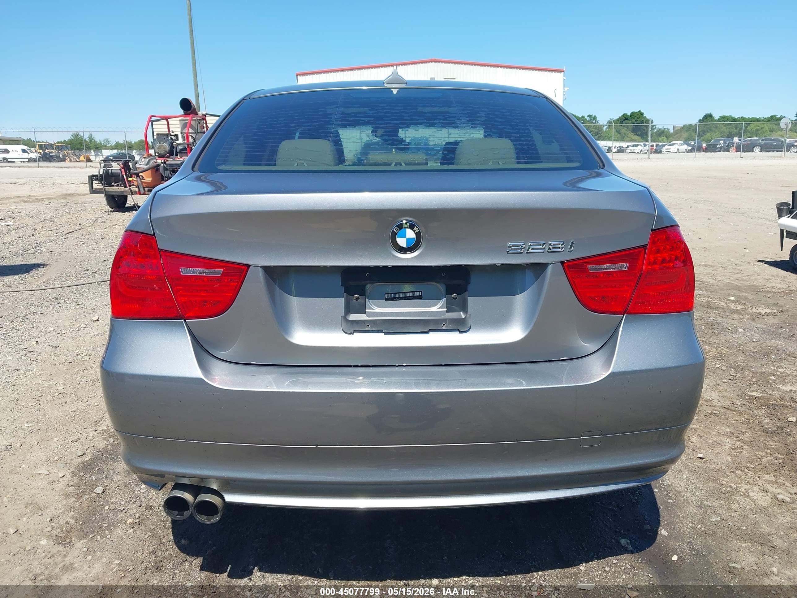 2009 Bmw 328i   Gray vin: WBAPH73589E127289