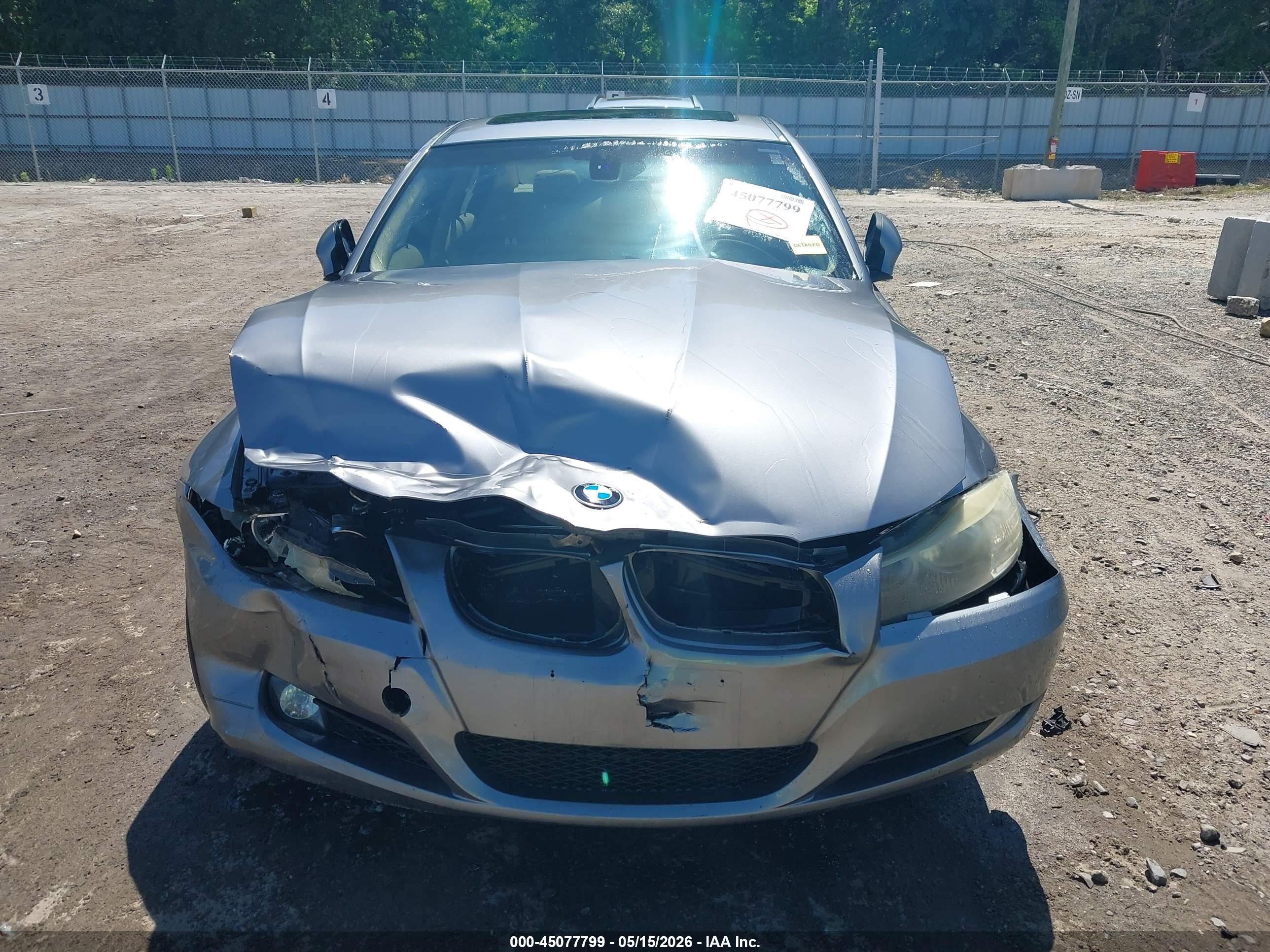 2009 Bmw 328i   Gray vin: WBAPH73589E127289
