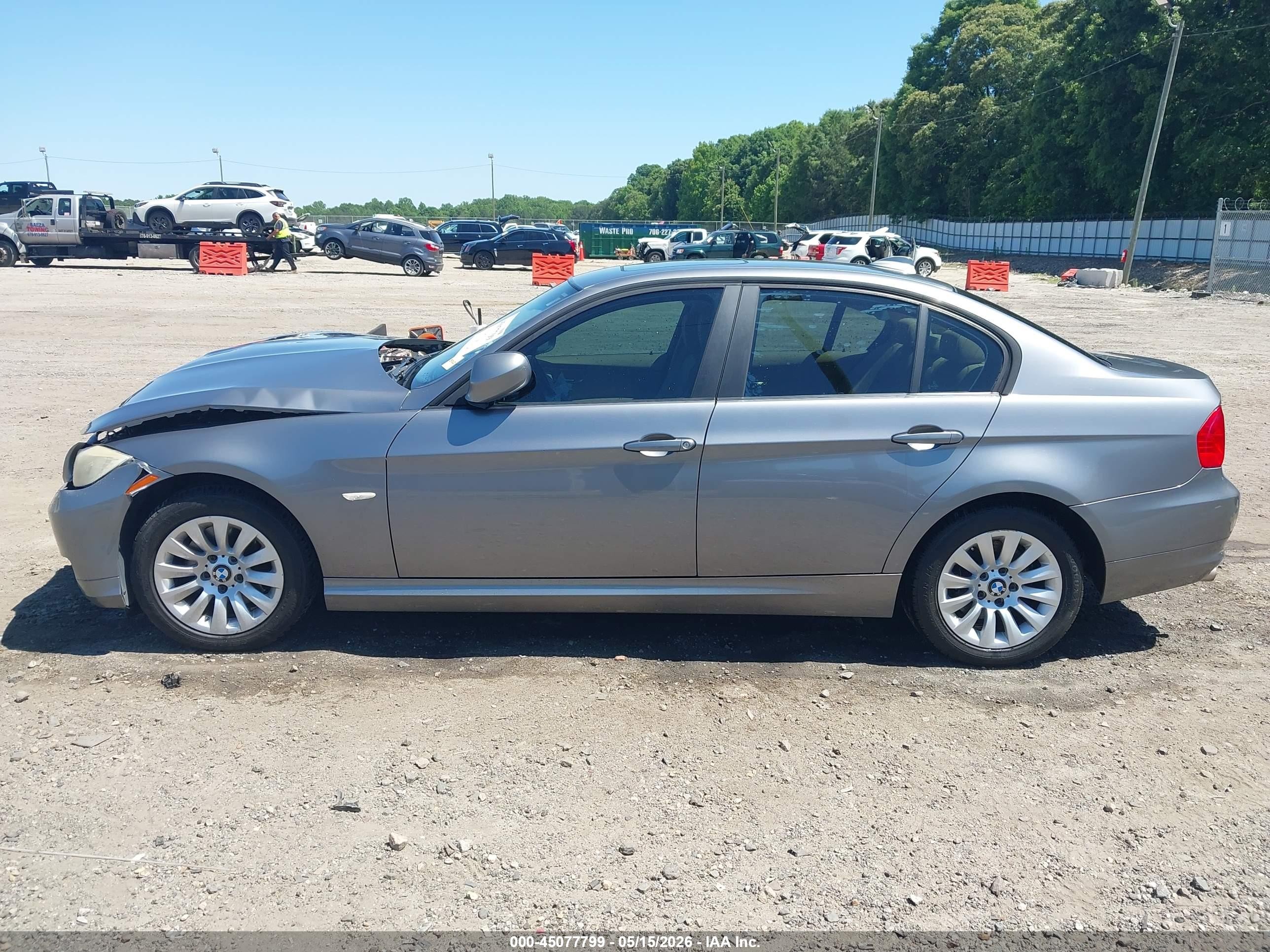 2009 Bmw 328i   Gray vin: WBAPH73589E127289
