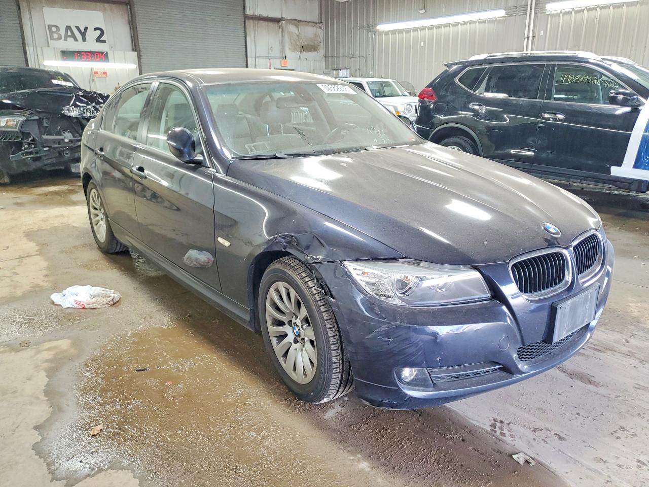 2009 Bmw 328 I Blue vin: WBAPH73599E127656