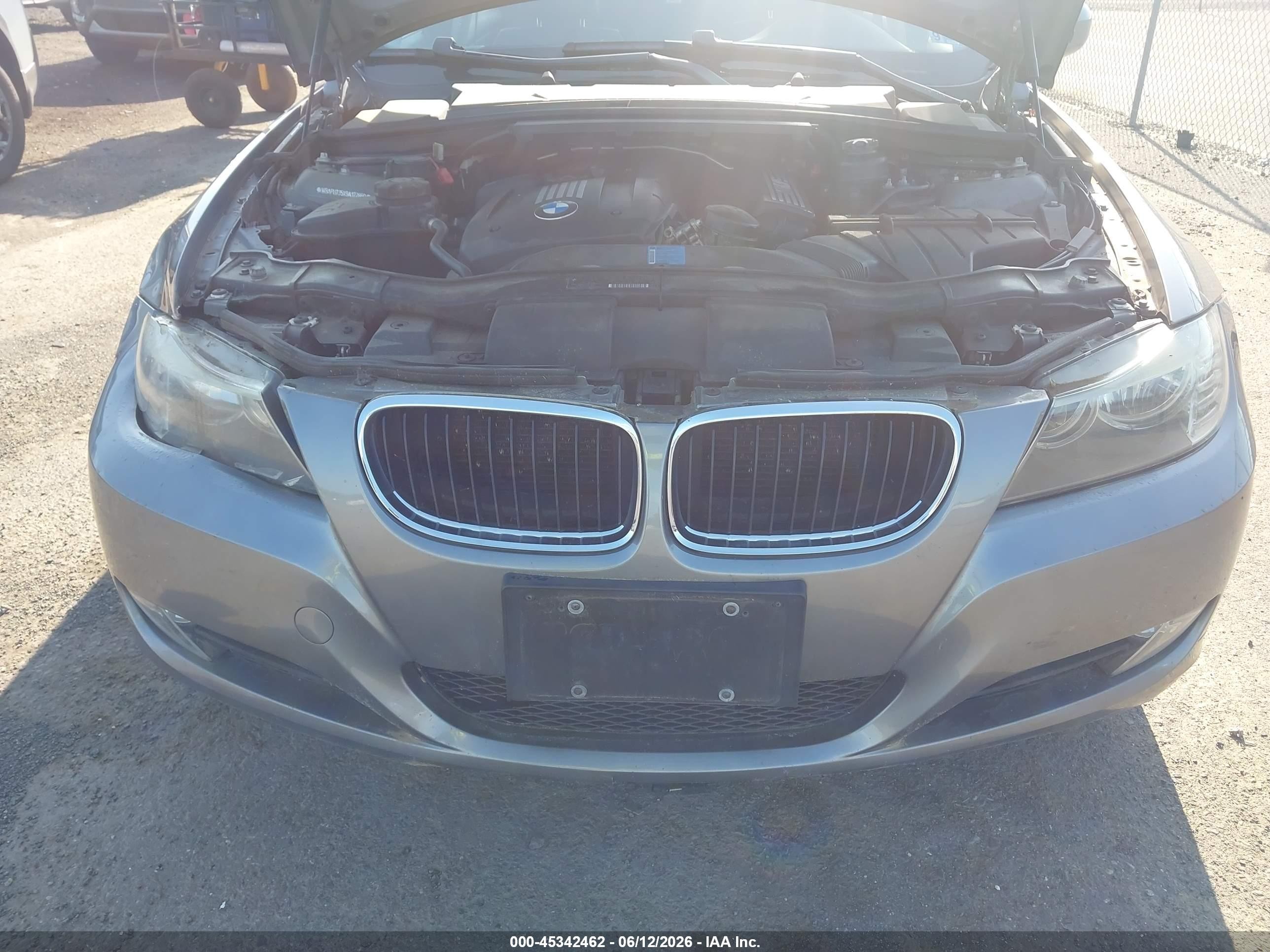 2009 Bmw 328i   Gray vin: WBAPH735X9A172869