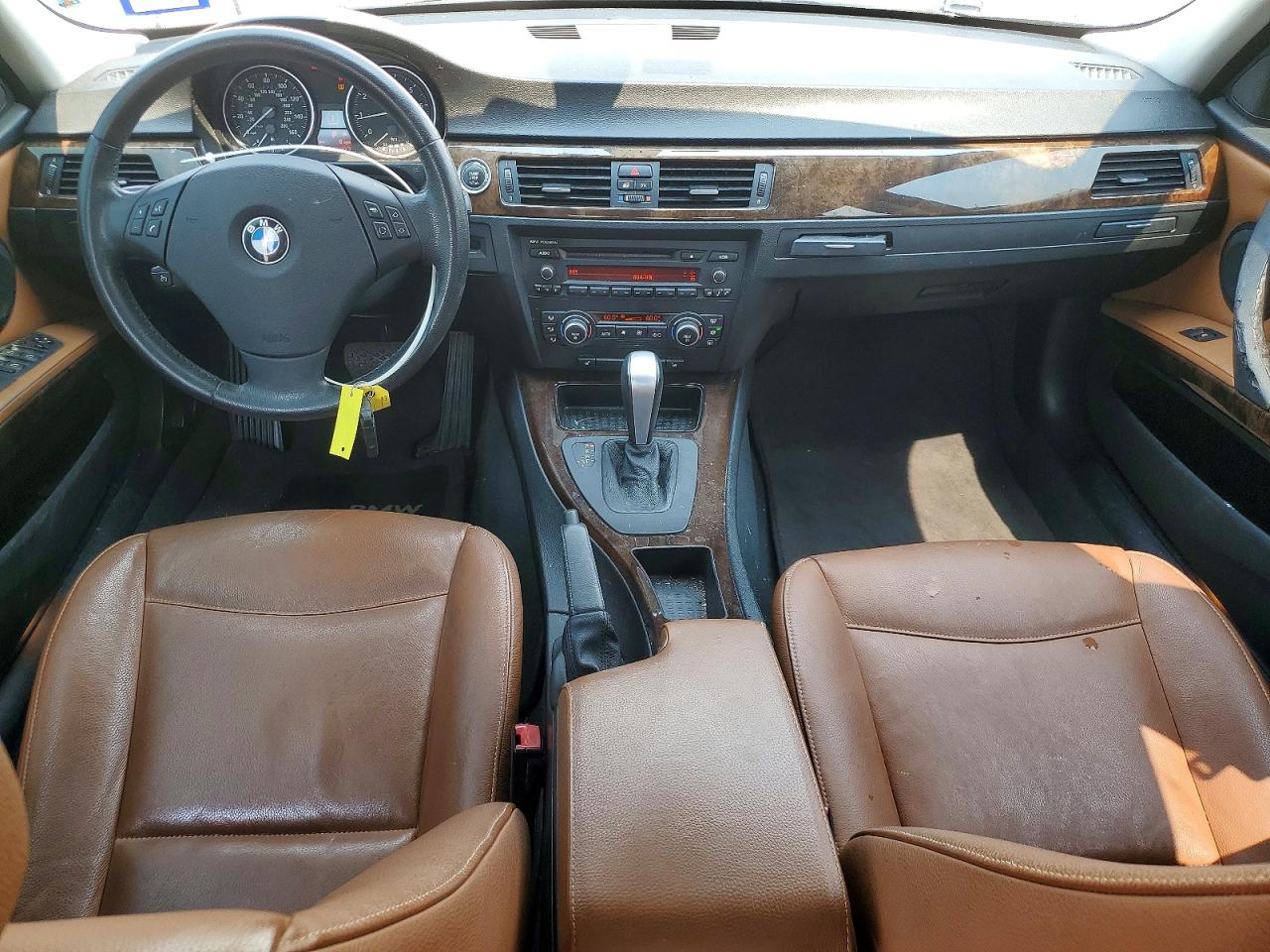 2009 Bmw 328 I White vin: WBAPH735X9A173598