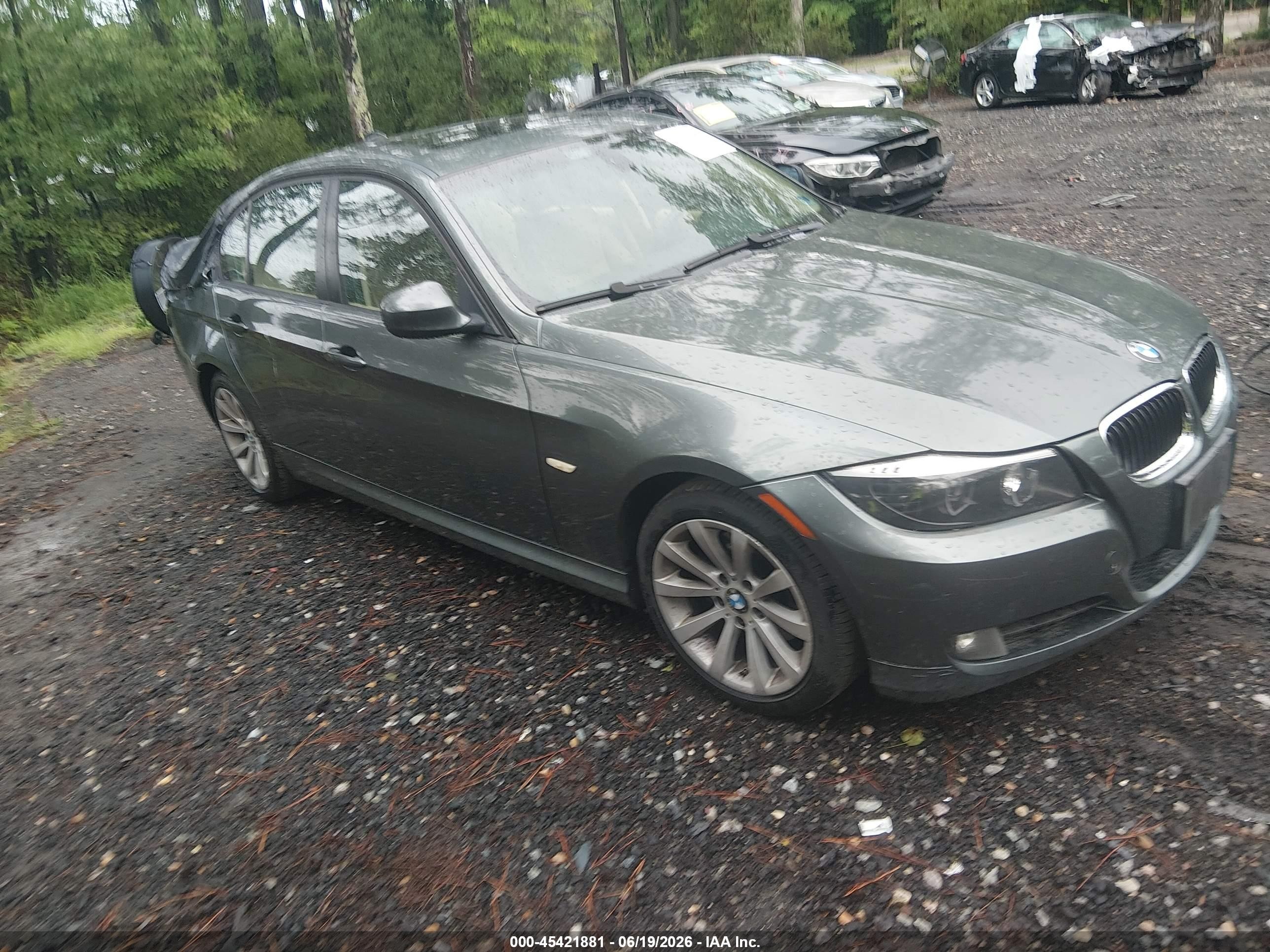 2009 Bmw 328i   Зеленый vin: WBAPH735X9E127715