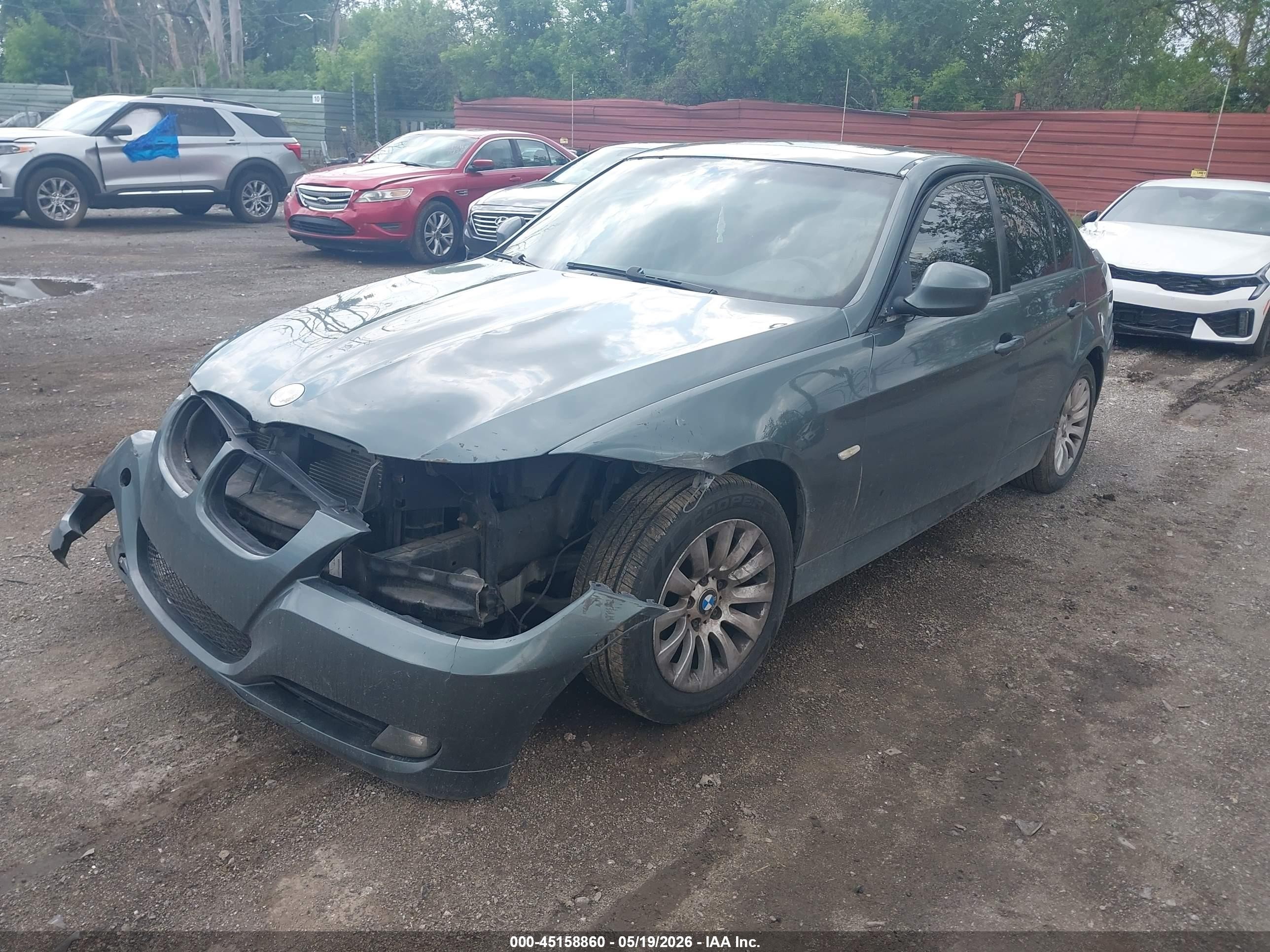 2009 Bmw 328i   Blue vin: WBAPH77509NL82836